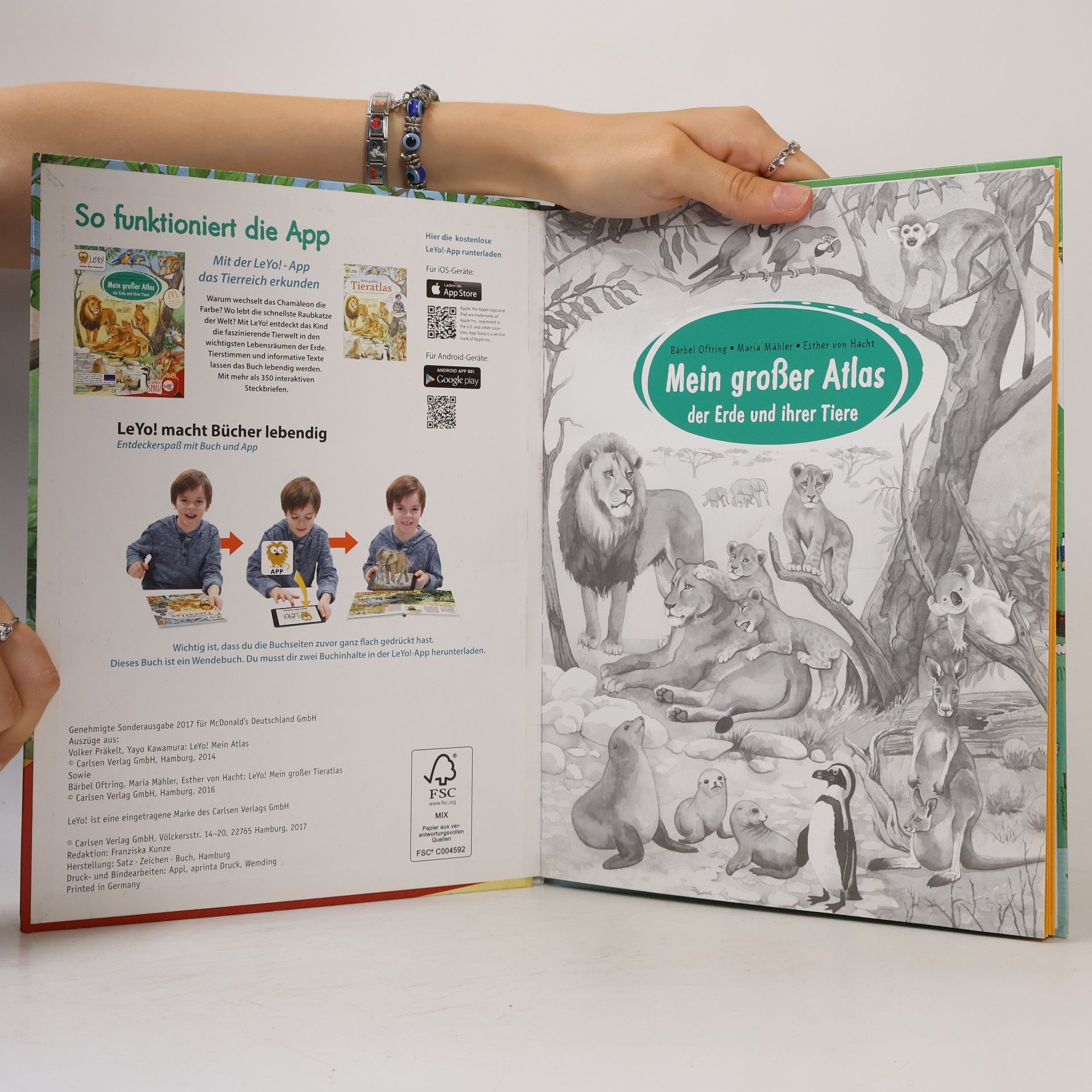 Autorenkollektiv Mein grosser Atlas der Erde und ihrer Tiere