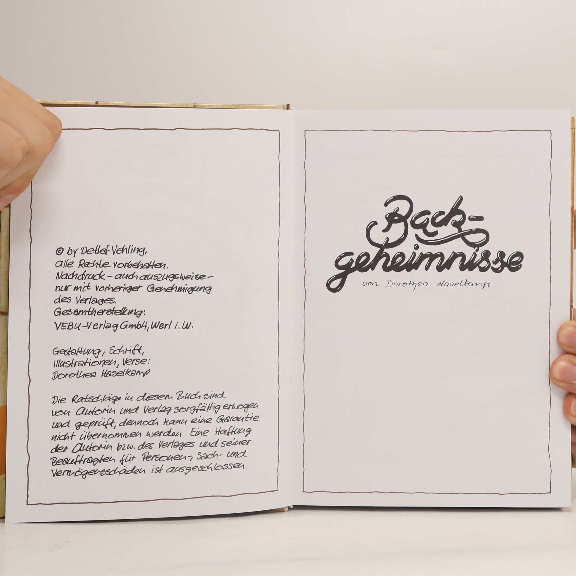 Dorothea Haselkamp Backgeheimnisse