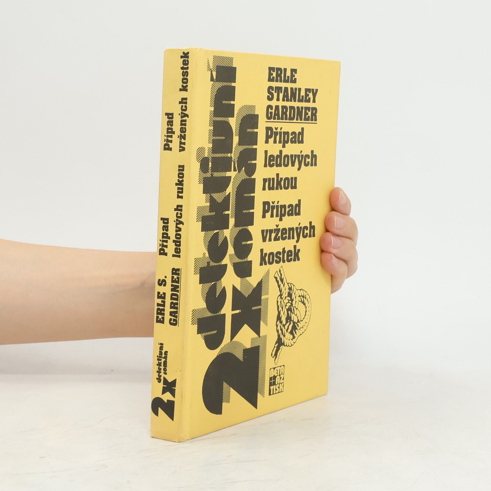 Erle Stanley Gardner 2x detektivní román. Případ ledových rukou. Případ vržených kostek