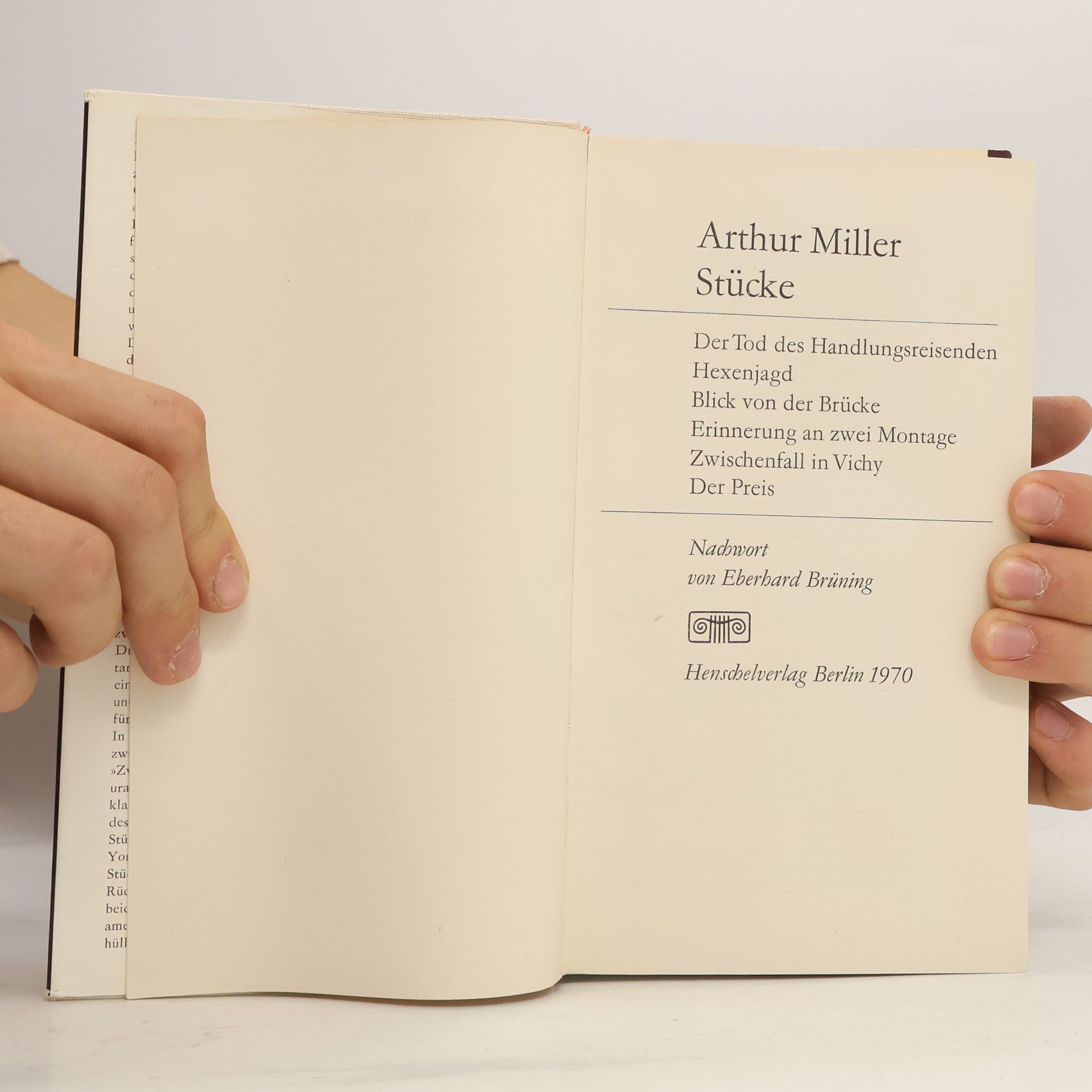 Arthur Miller Stücke