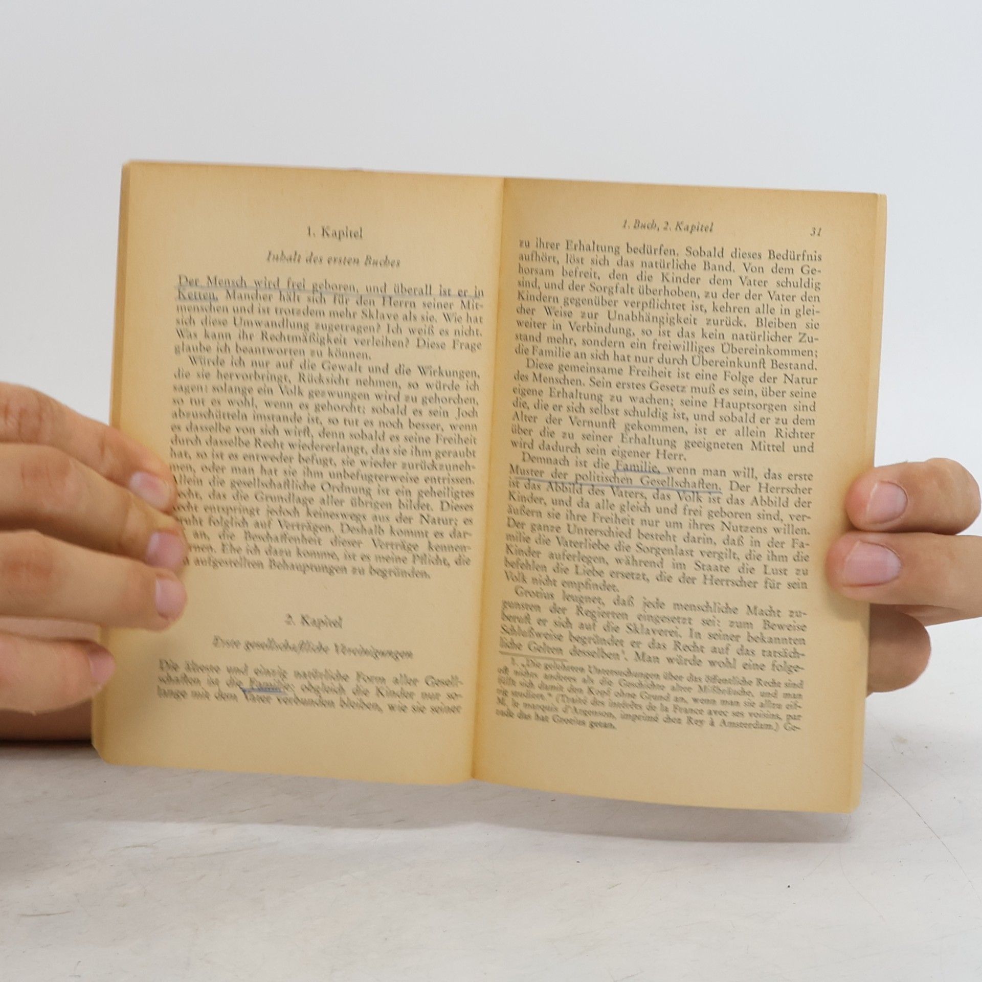Jean-Jacques Rousseau Der Gesellschaftsvertrag