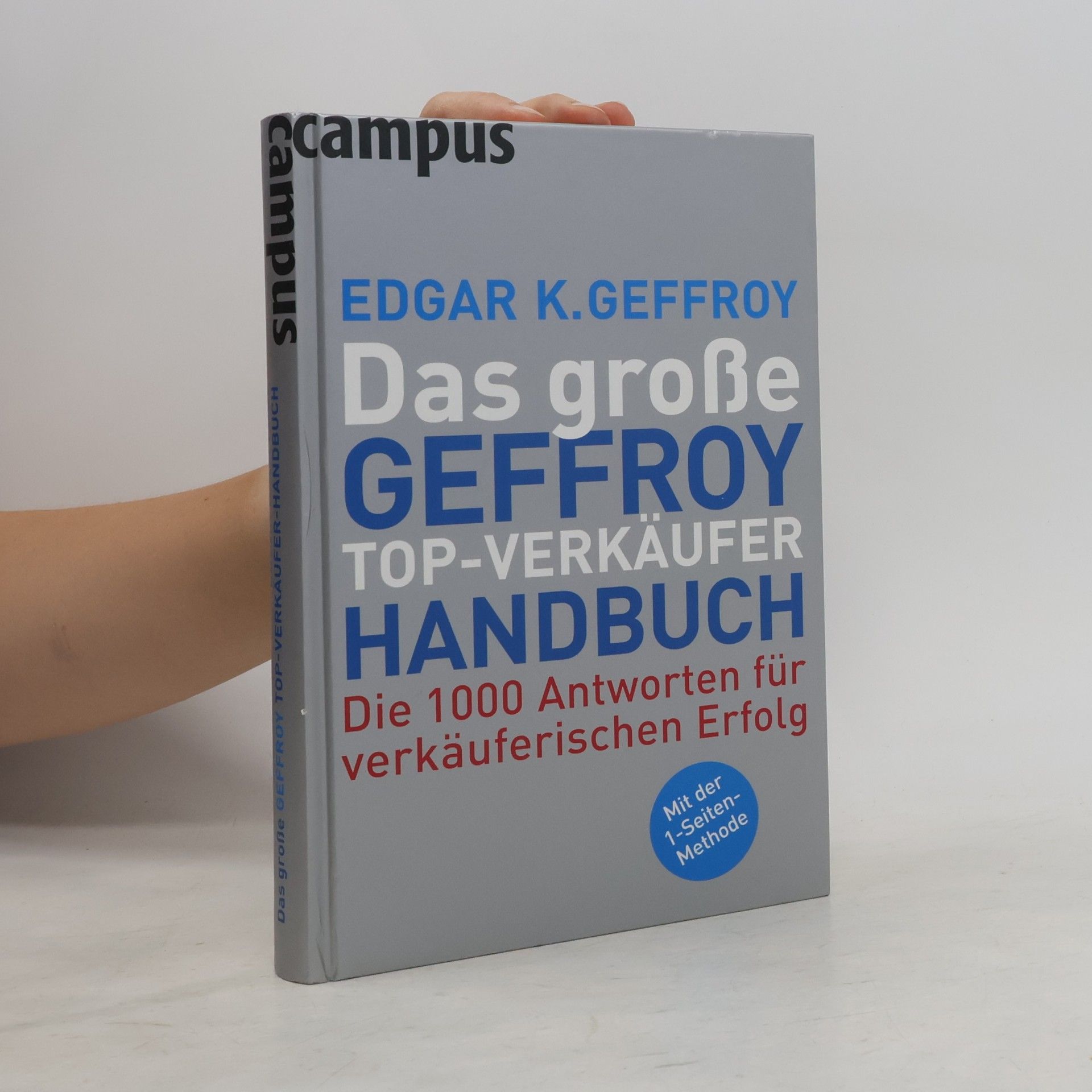 Edgar K. Geffroy Das große Geffroy-Top-Verkäufer-Handbuch