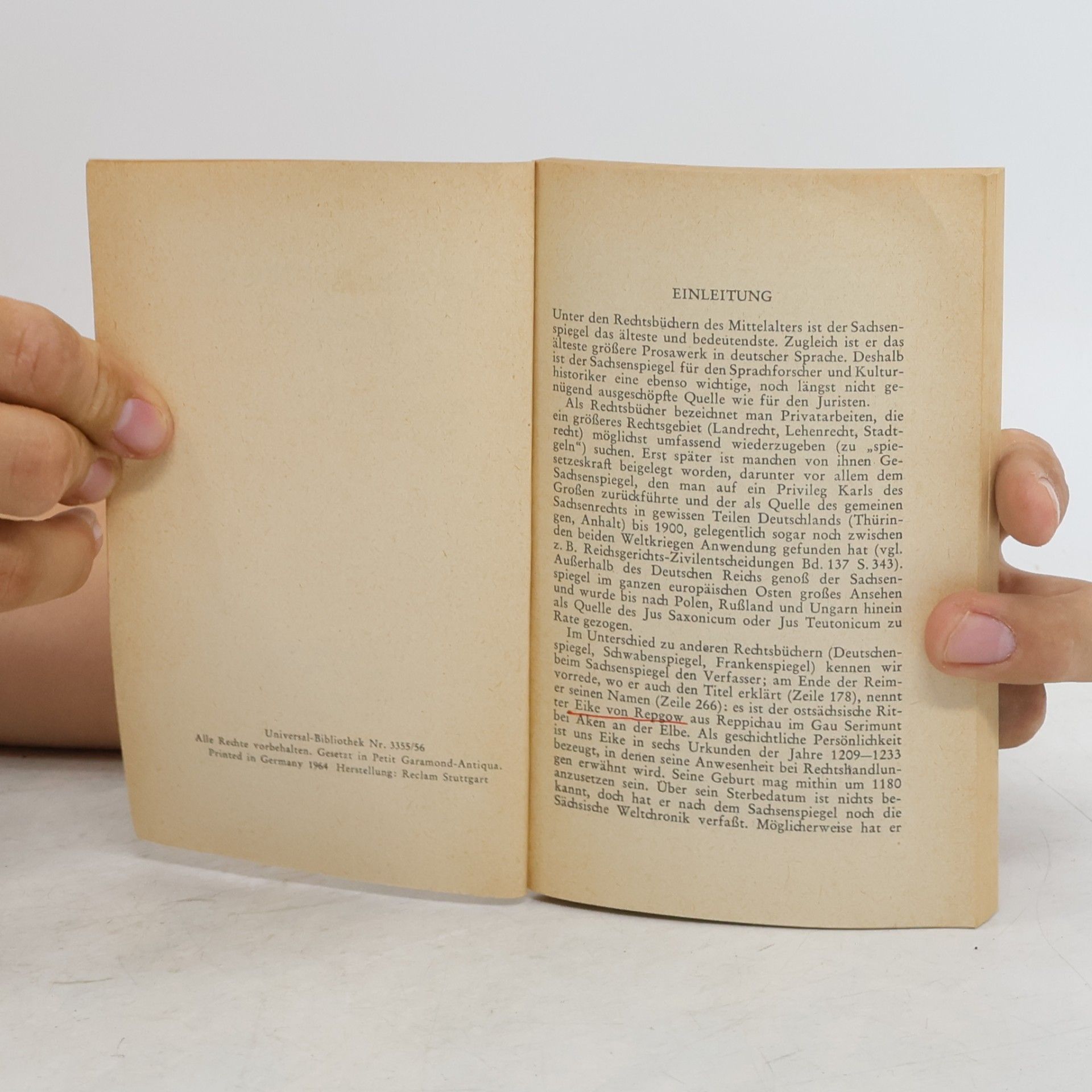Autores varios Sachsenspiegel