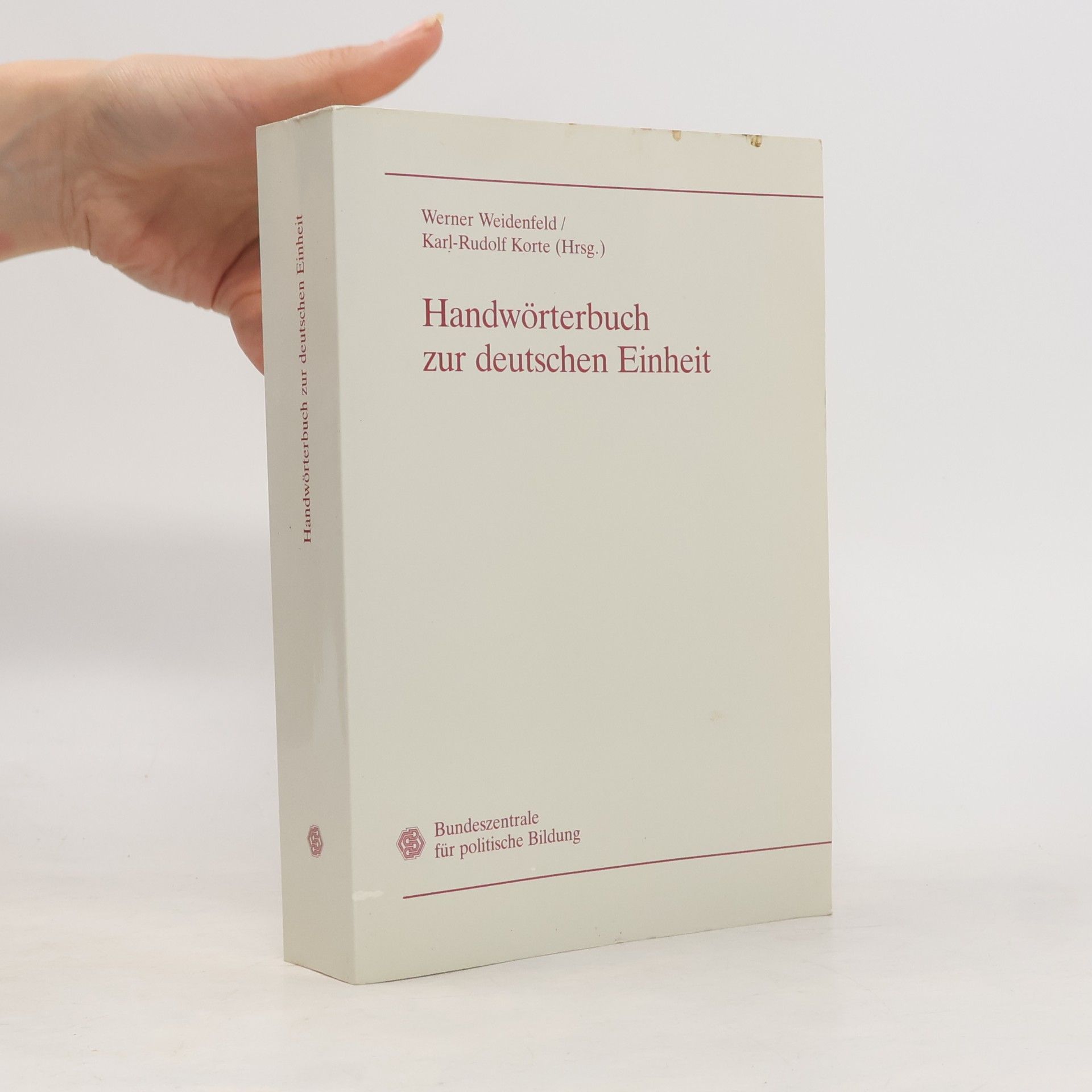 Handwörterbuch zur deutschen Einheit