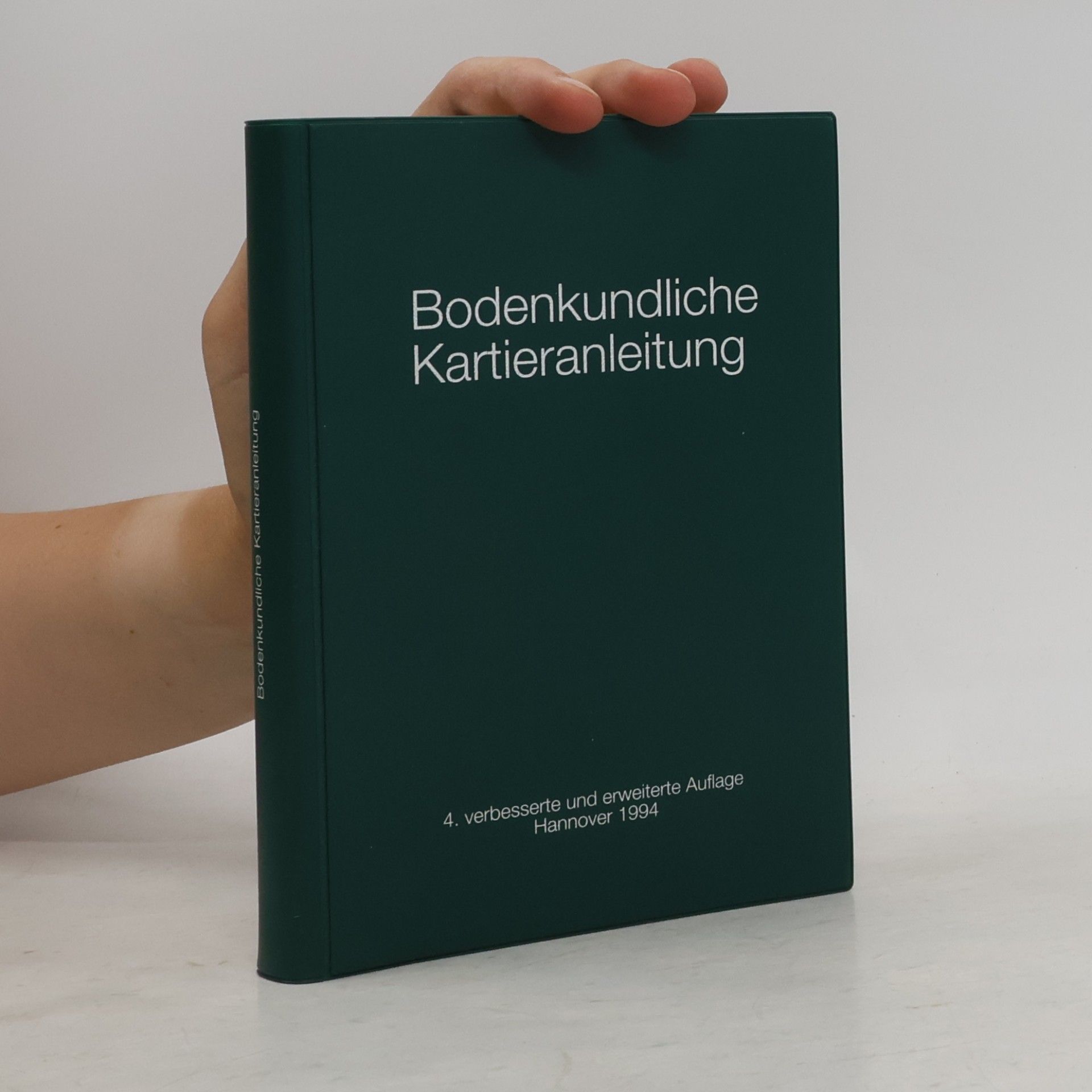 Werner Pälchen Bodenkundliche Kartieranleitung