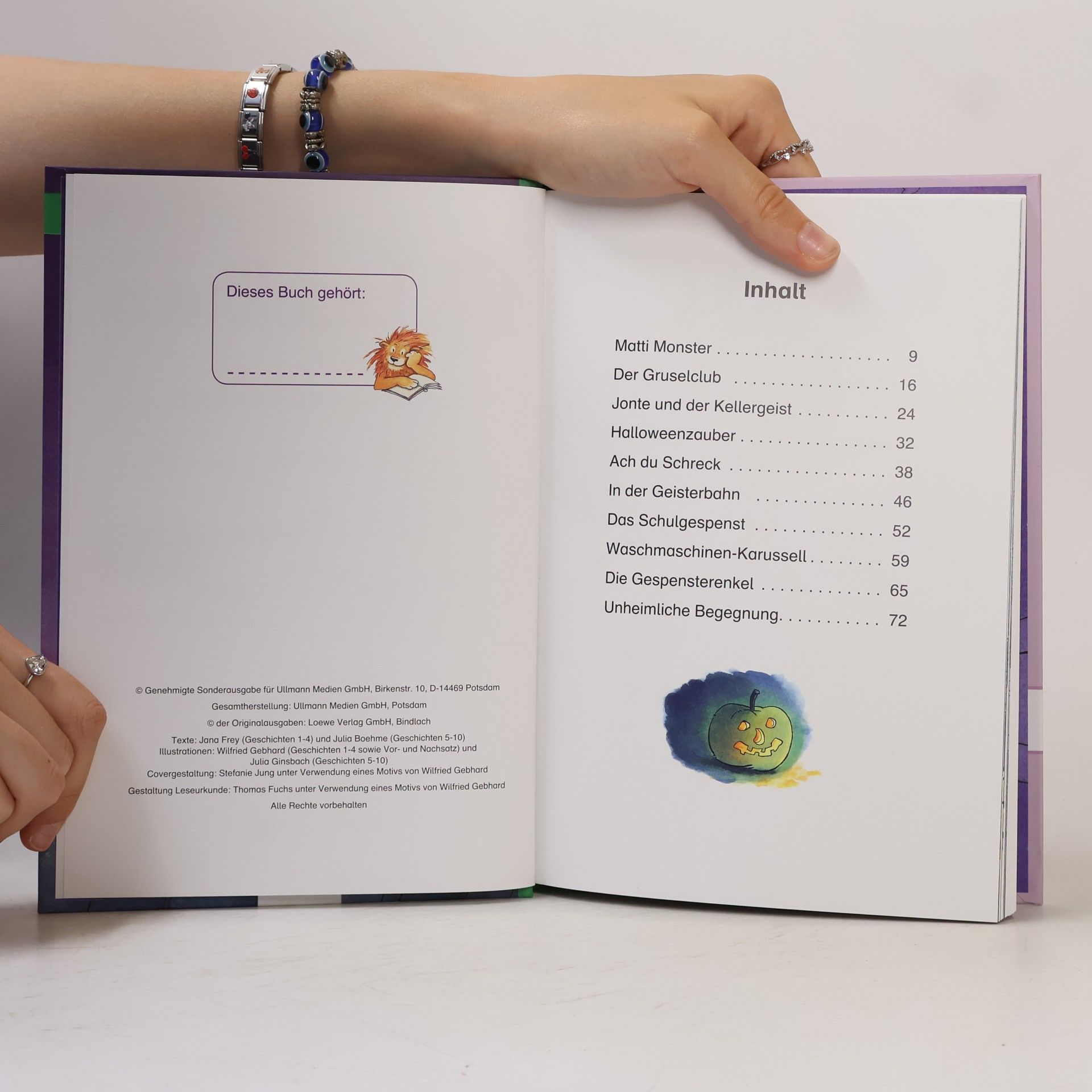 Various authors Leselöwen. Gruselgeschichten