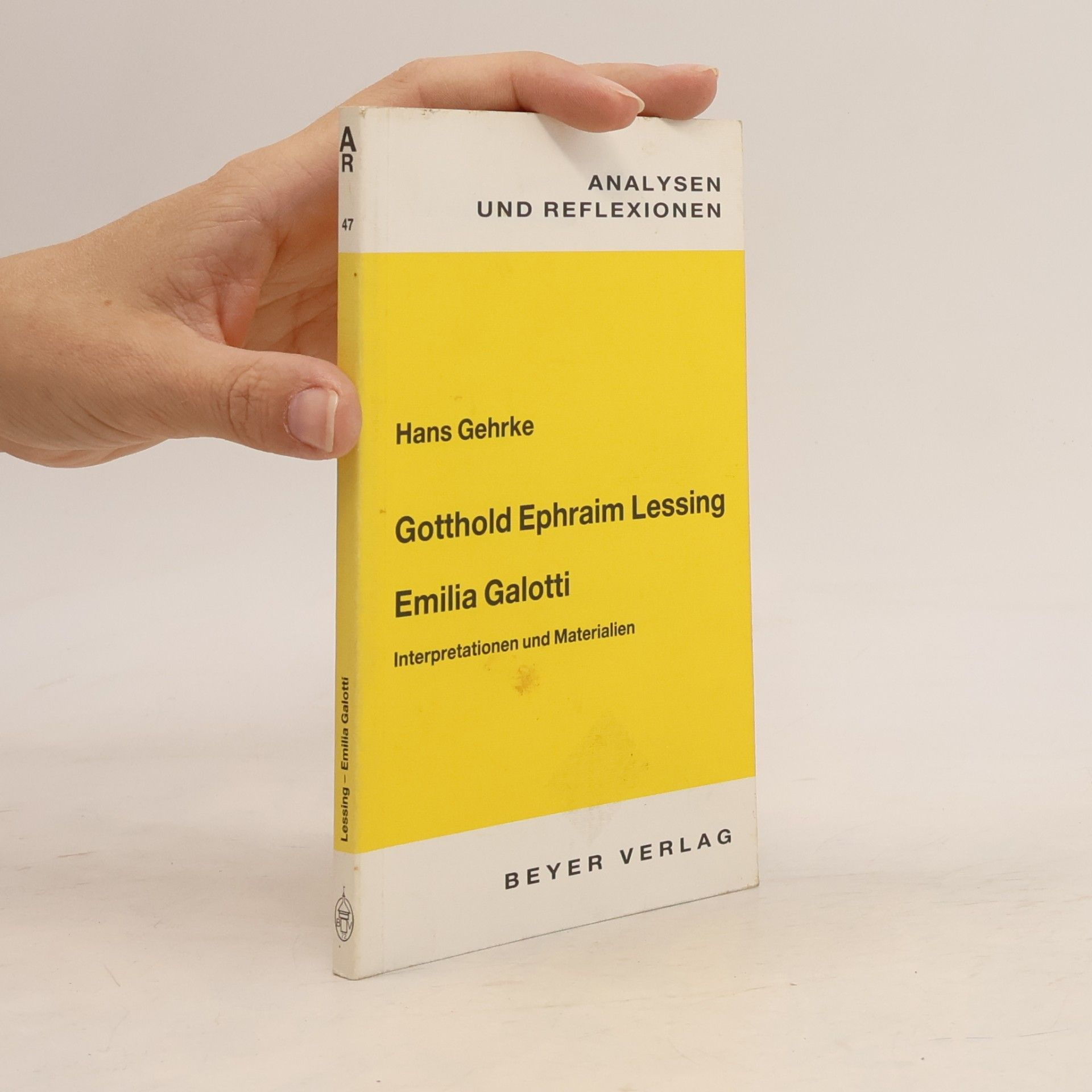 Gotthold Ephraim Lessing