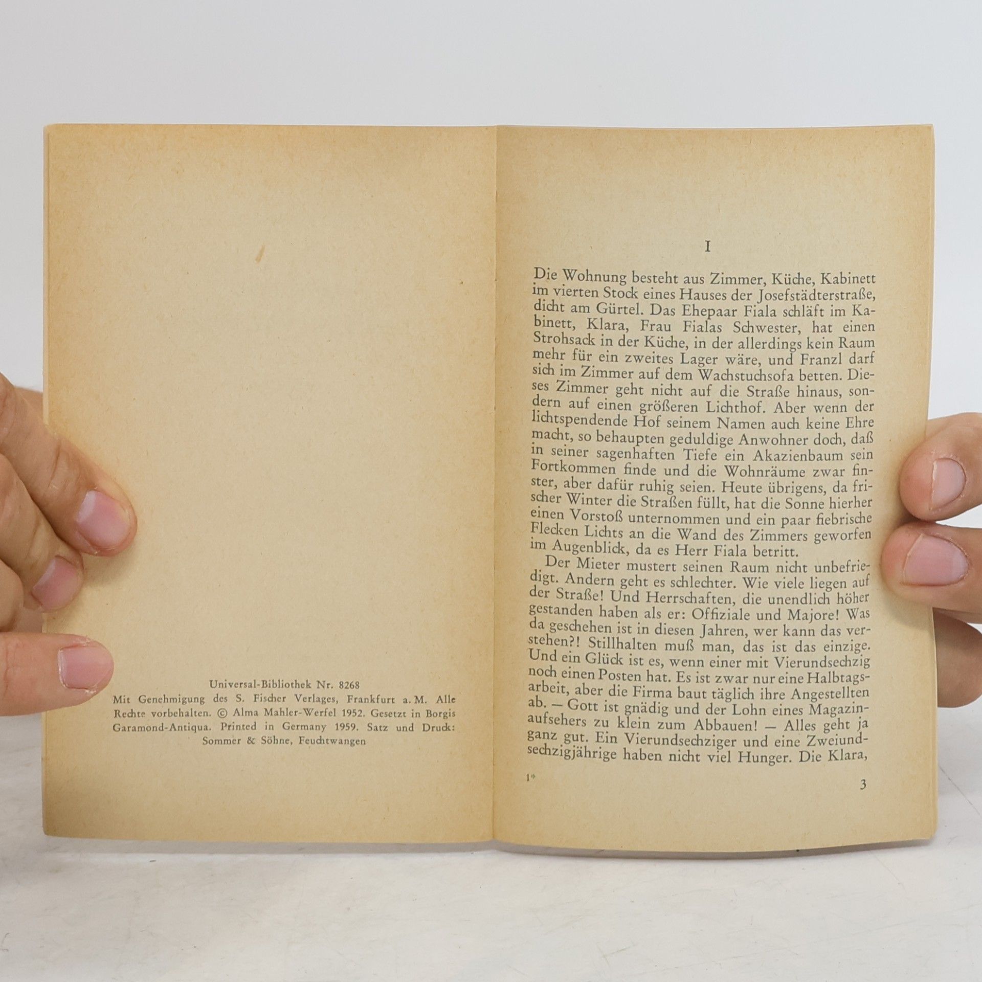 Franz Werfel Der Tod des Kleinbürgers