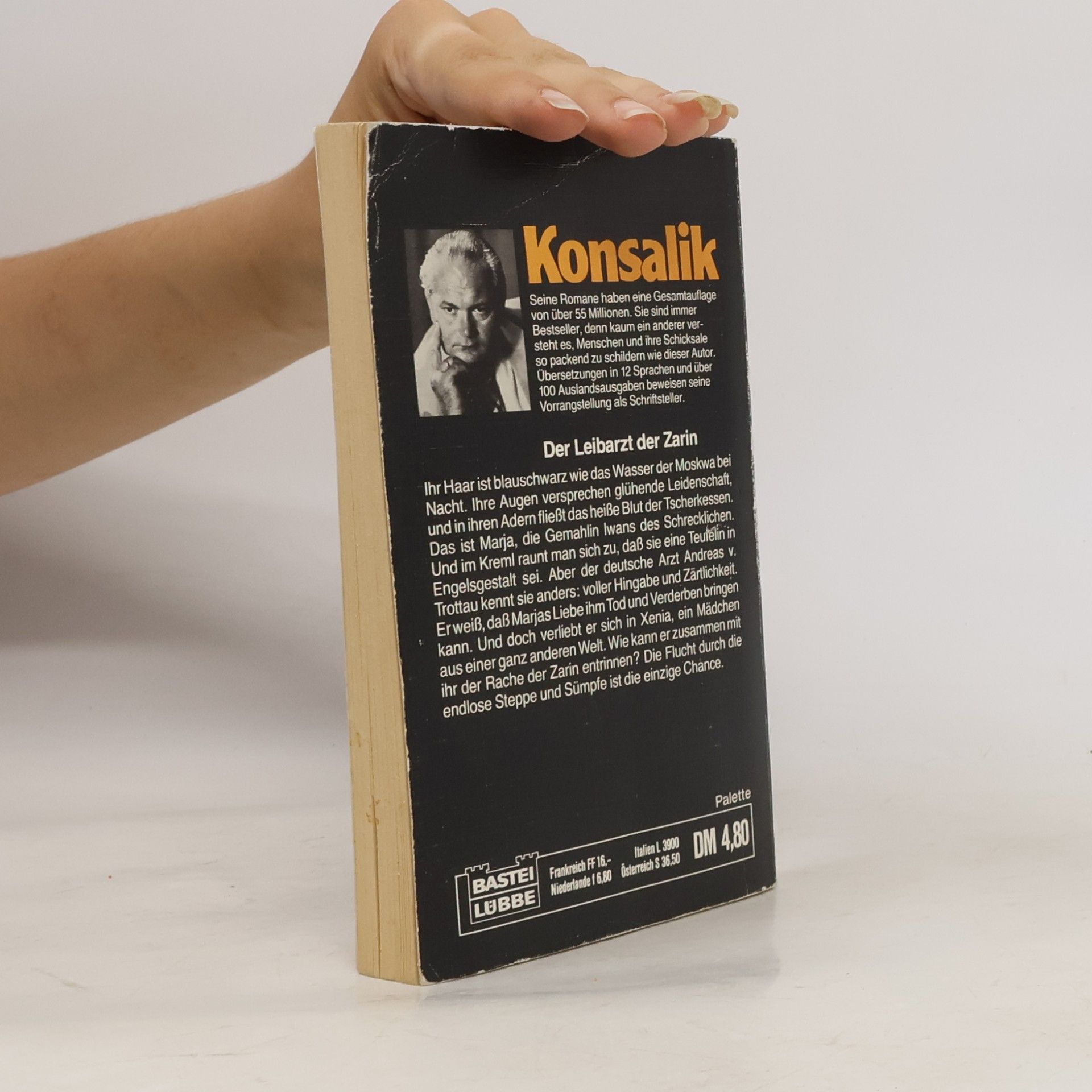 Heinz Günther Konsalik Der Leibarzt der Zarin