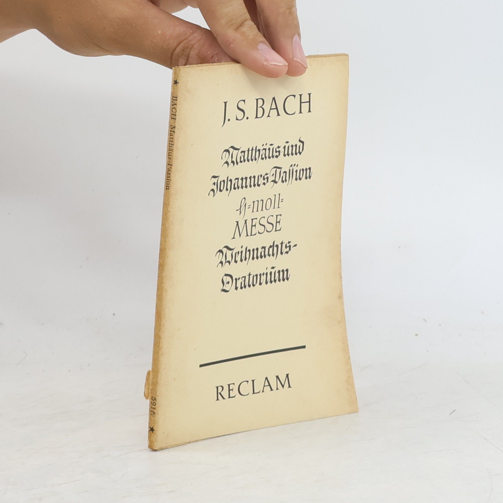 Johann Sebastian Bach Matthäus und Johannes Passion