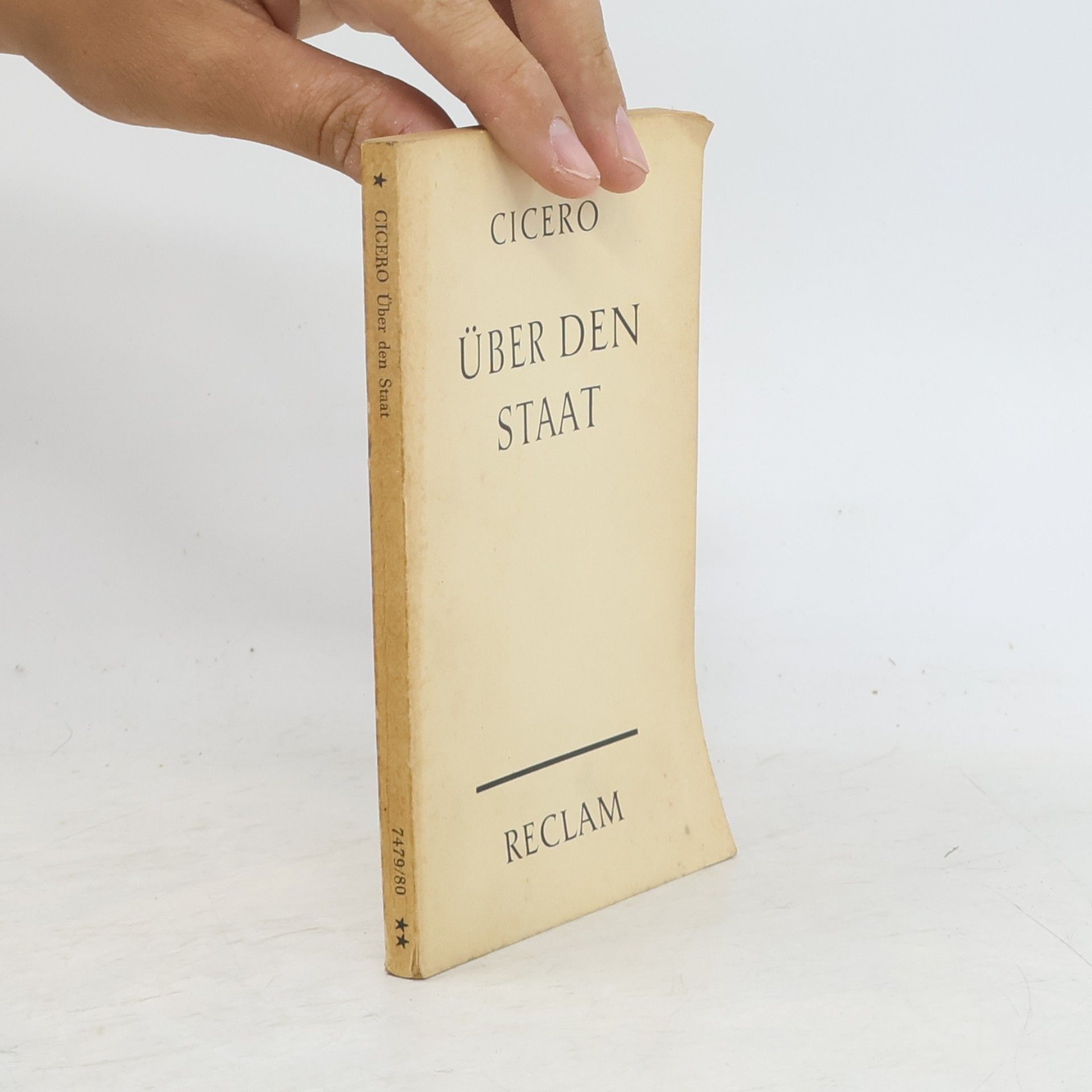 Marcus Tullius Cicero Über den Staat