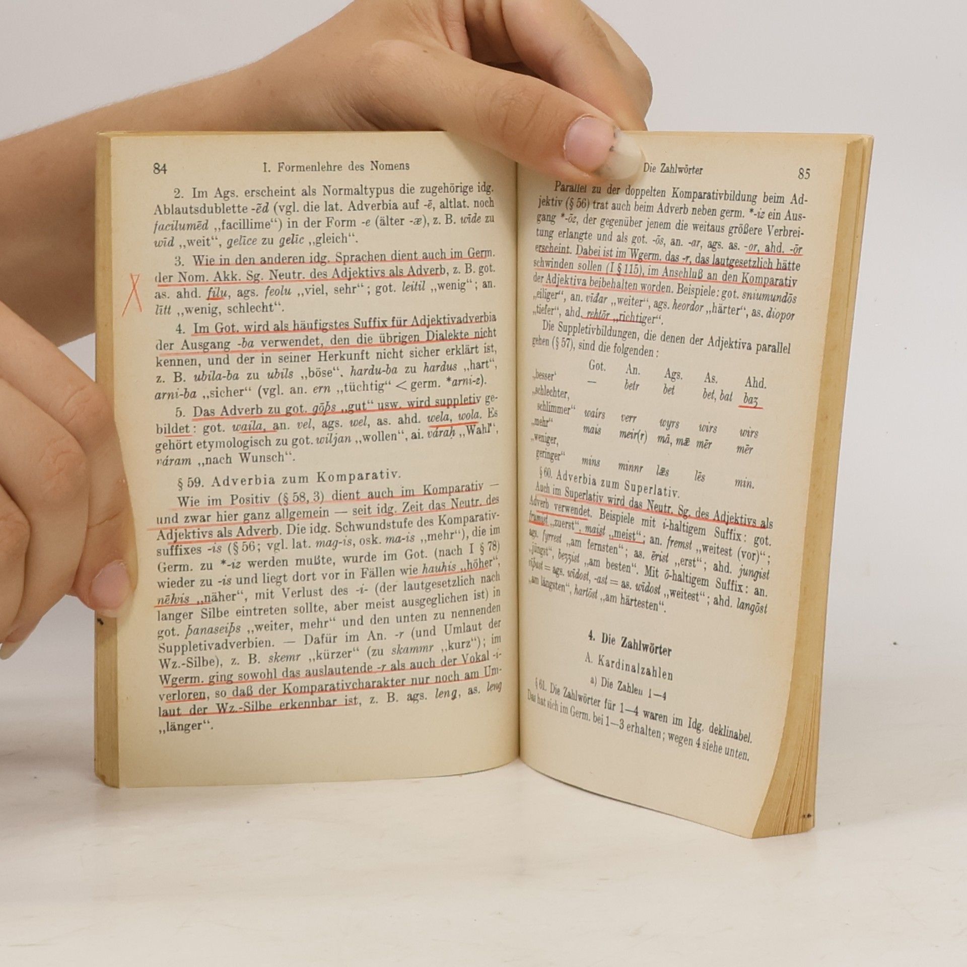Hans Krahe Germanische Sprachwissenschaft II. Formenlehre