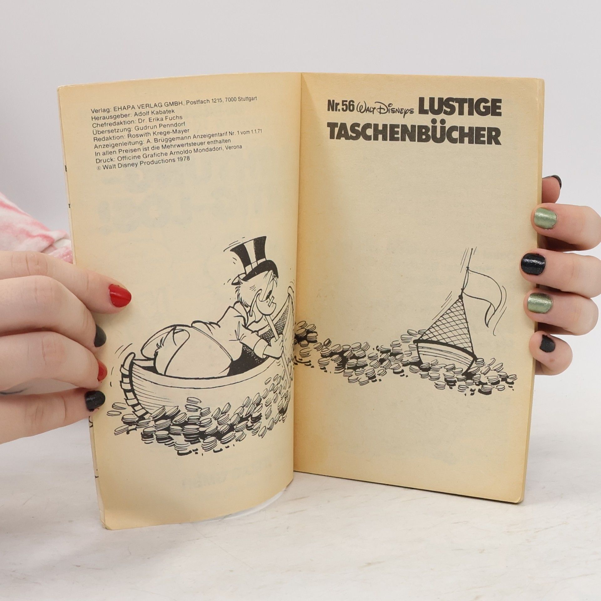 Walt Disney Lustige Taschenbücher 56. Achtung. Fertig. Los!