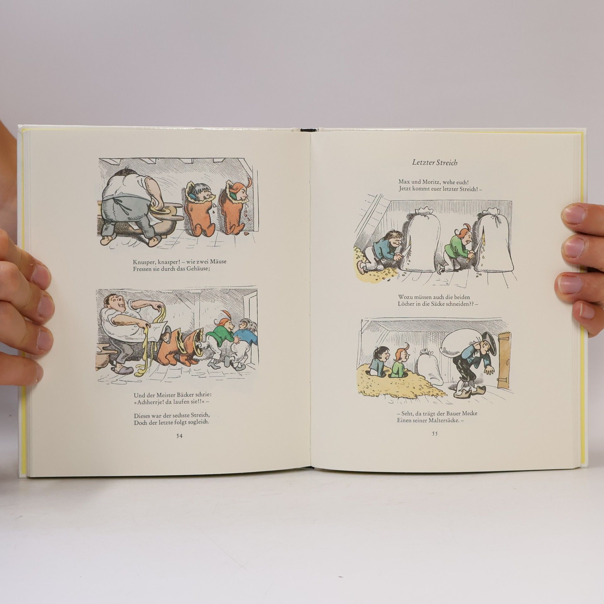 Wilhelm Busch Max und Moritz: eine Bubengeschichte in 7 Streichen