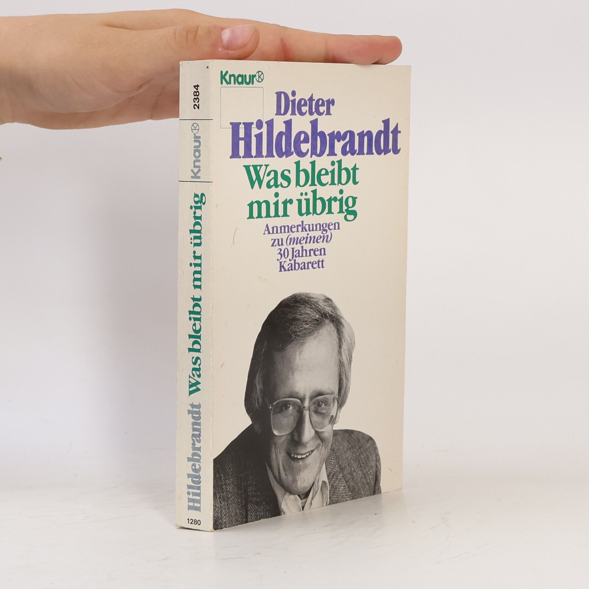 Dieter Hildebrandt Was bleibt mir übrig