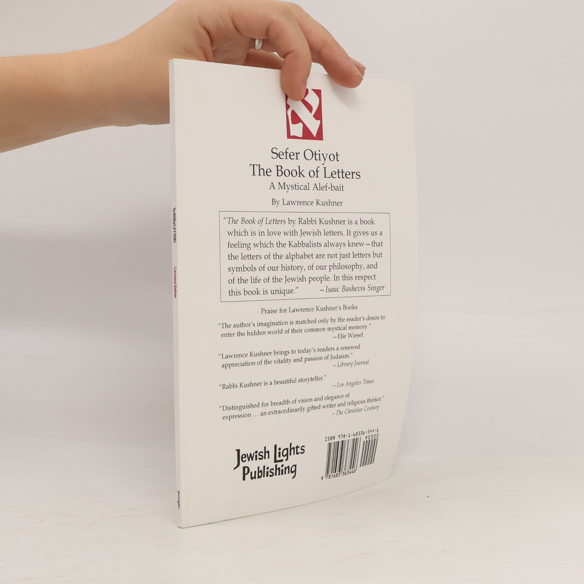 Lawrence Kushner The Book of Letters