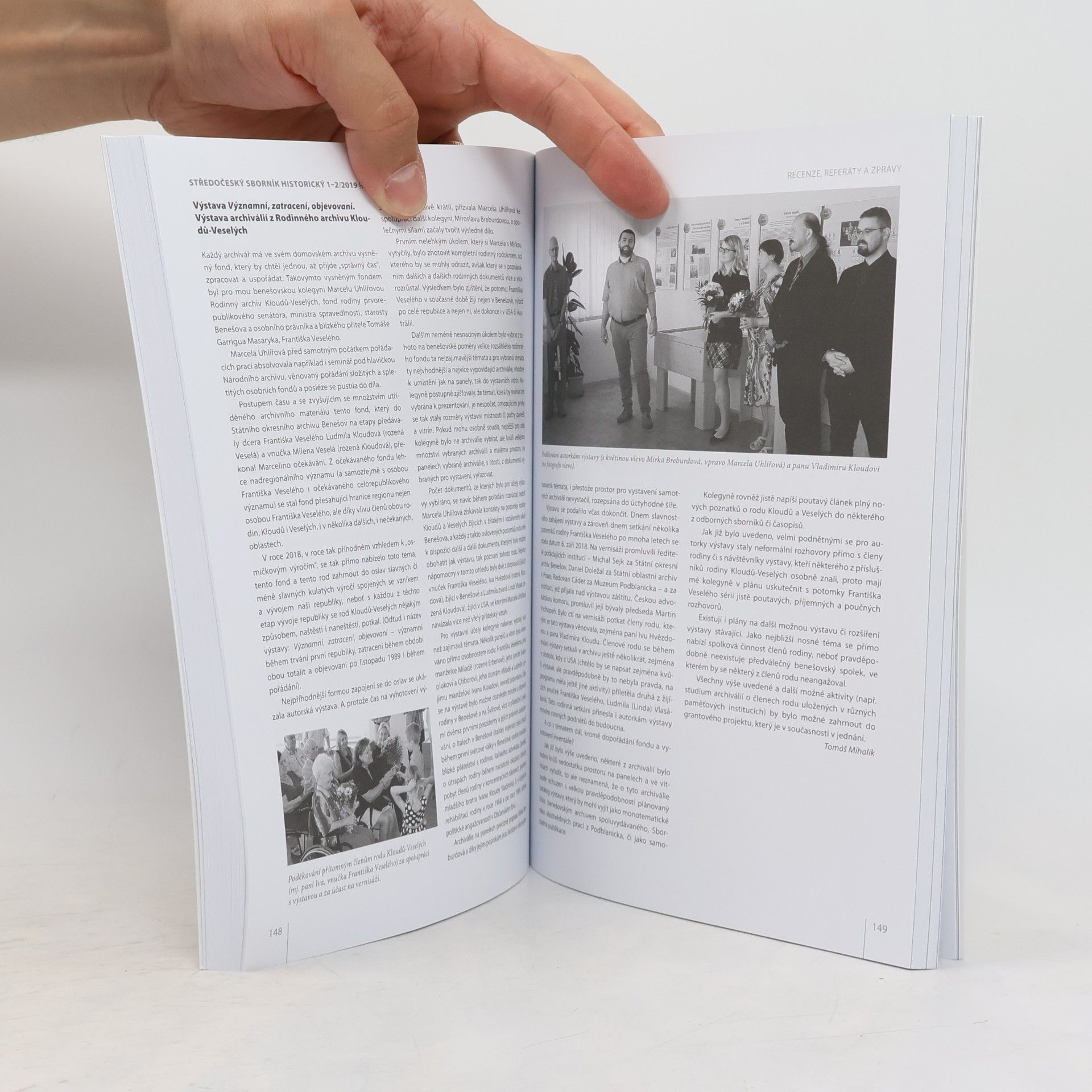 Kolektiv autorů Středočeský sborník historický 1-2/2019 ročník 45