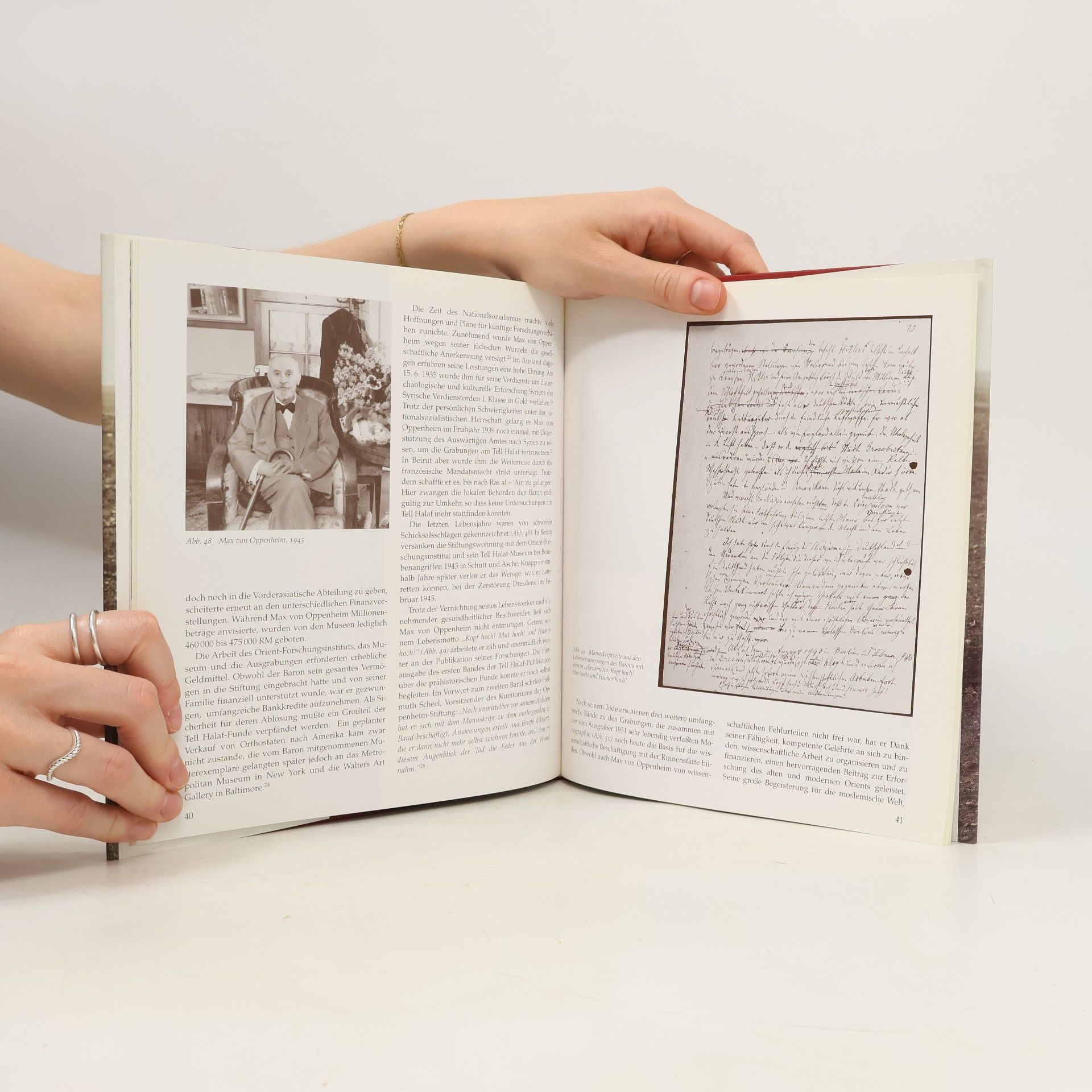 Max Freiherr von Oppenheim Ausstellungskataloge: Der Tell Halaf und sein Ausgräber Max Freiherr von Oppenheim