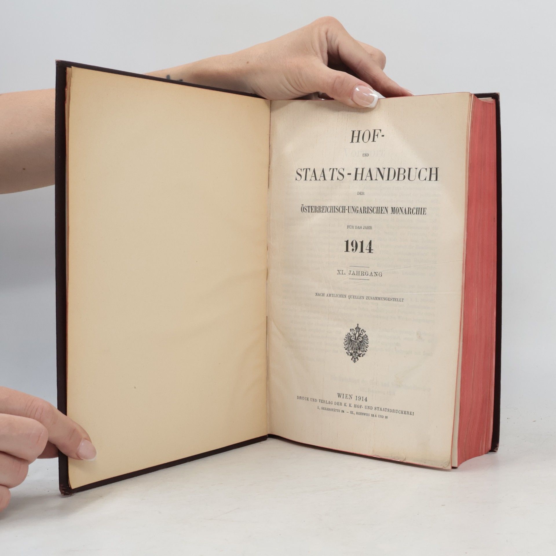 Autorenkollektiv Hof- und Staats-Handbuch