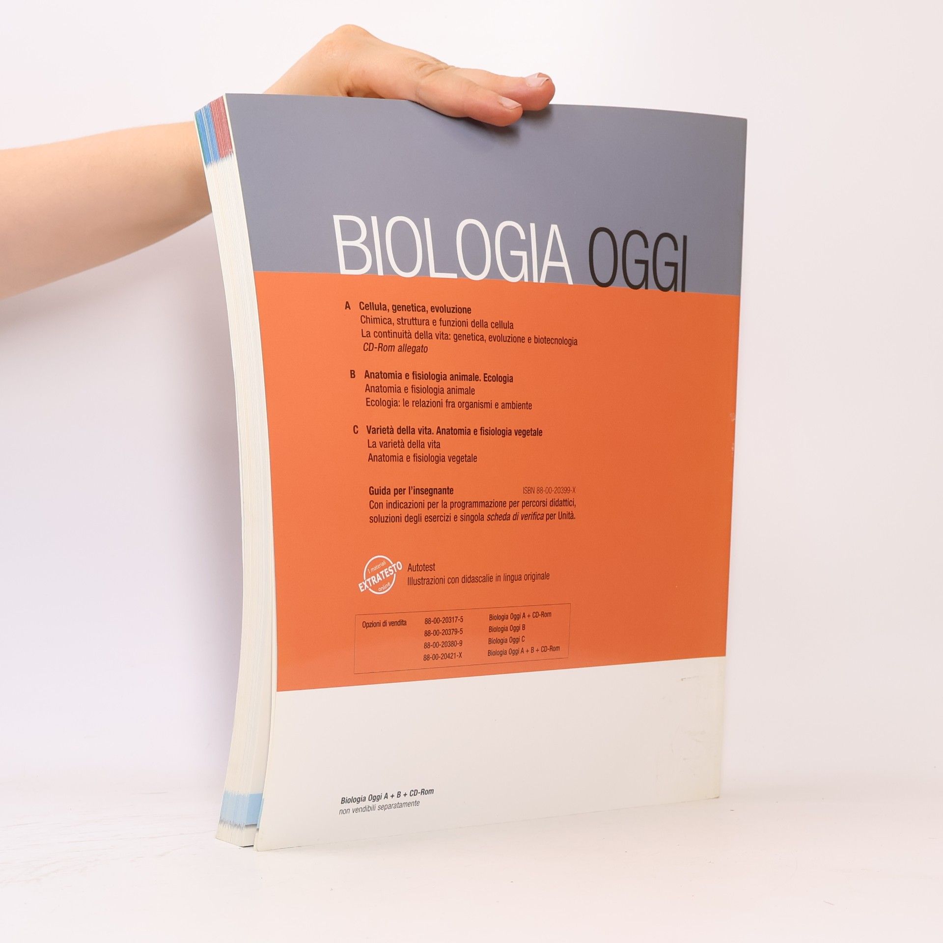 David Krogh Biologia Oggi A. Cellula, geneticam evoluzione