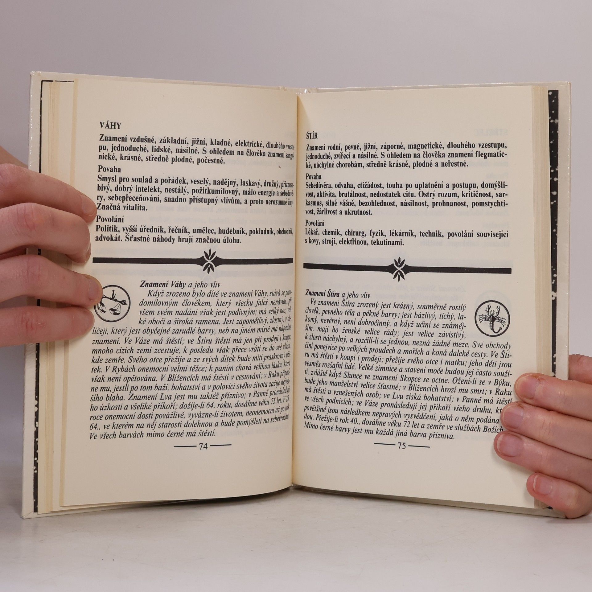 Vítězslav Čížek Pasekův kratochvilný astrologický kalendář 1991