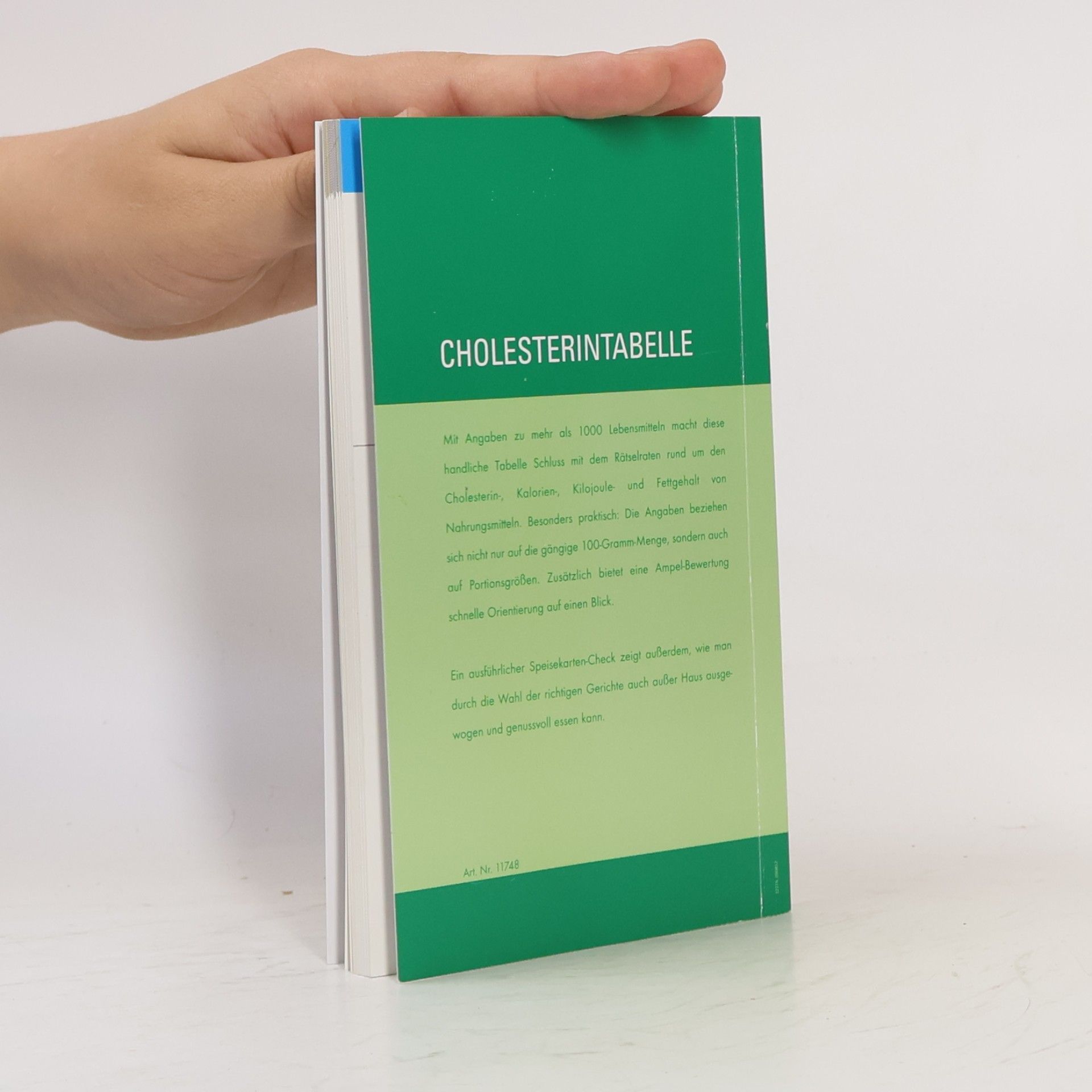 Autorenkollektiv Cholesterin Tabelle