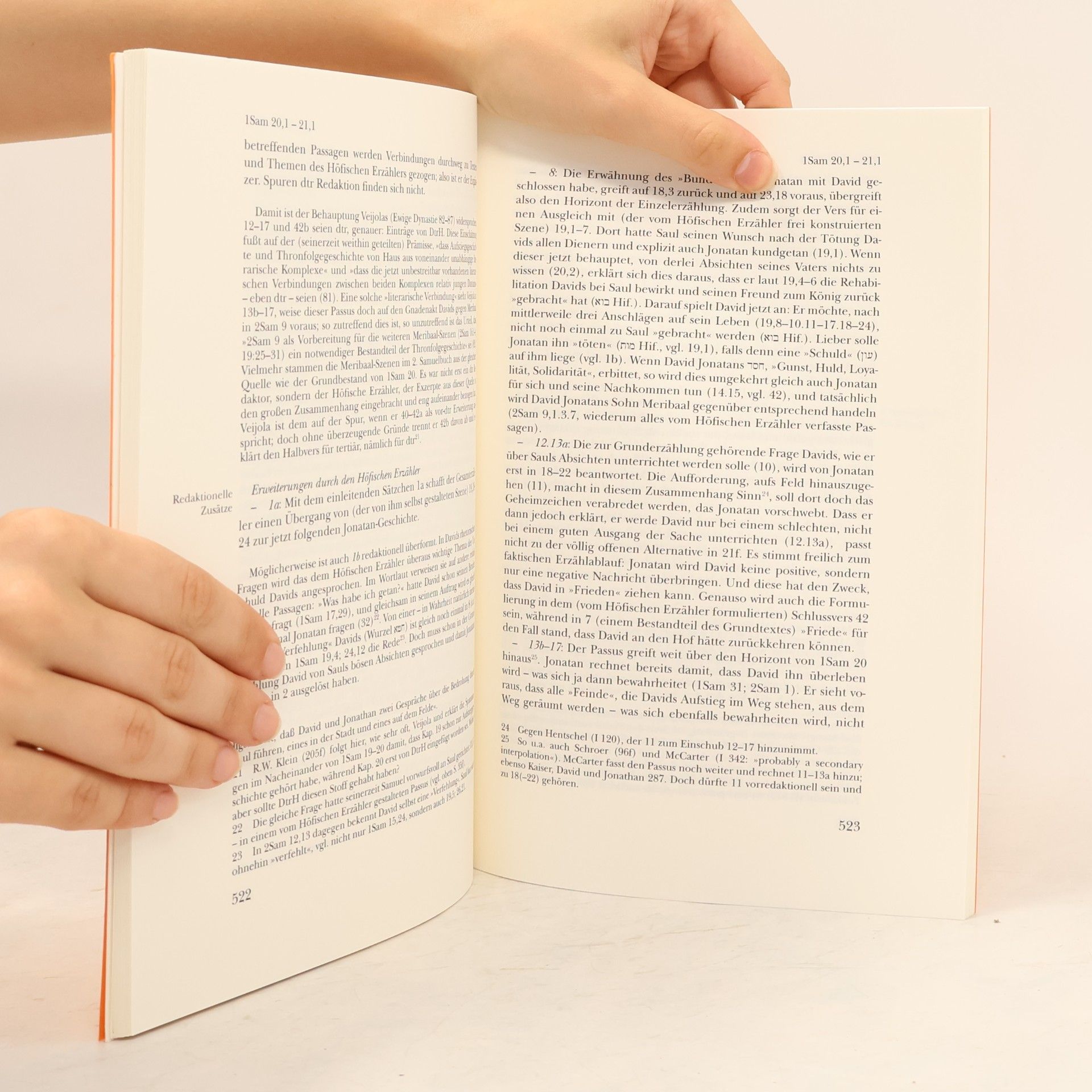 Walter Dietrich Biblischer Kommentar Altes Testament - VIII/2.7: Samuel 1 Sam 19,1-22,1