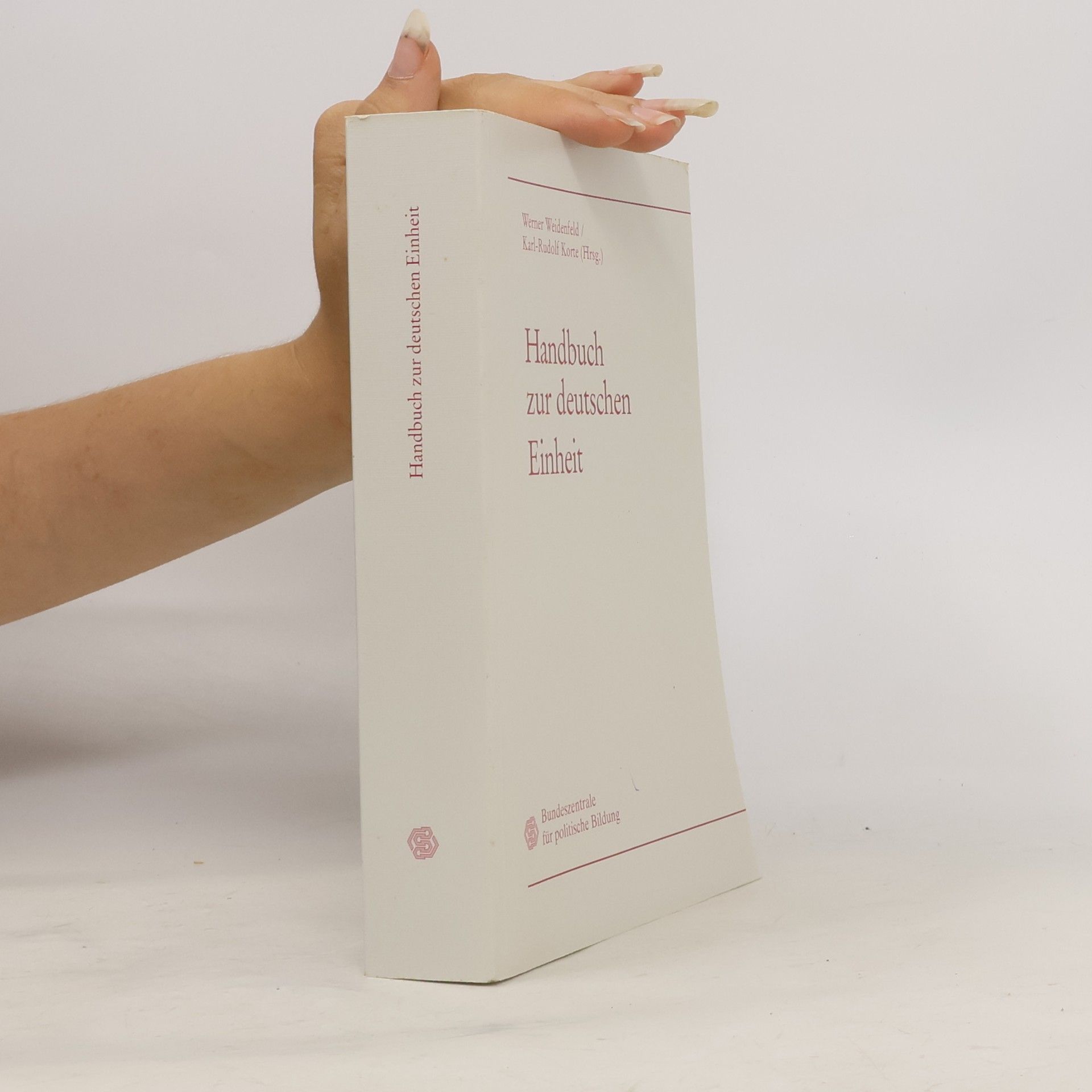 Werner Weidenfeld Handbuch zur deutschen Einheit