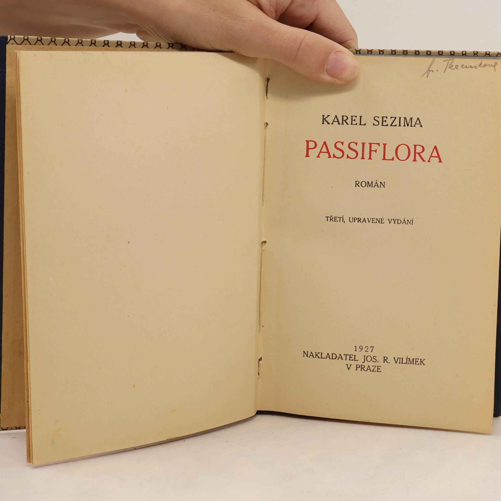Karel Sezima Passiflora