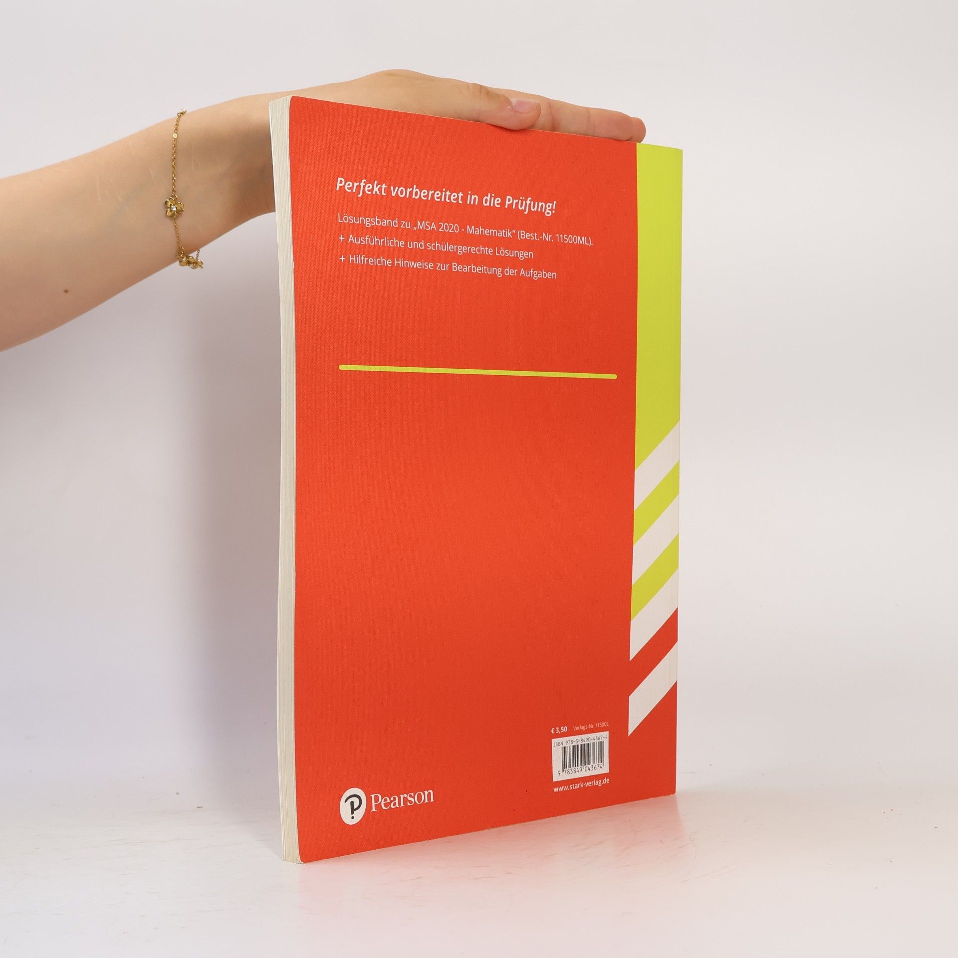Stark Verlag GmbH STARK Lösungen zu Original-Prüfungen und Training MSA 2021 - Mathematik - Schleswig-Holstein