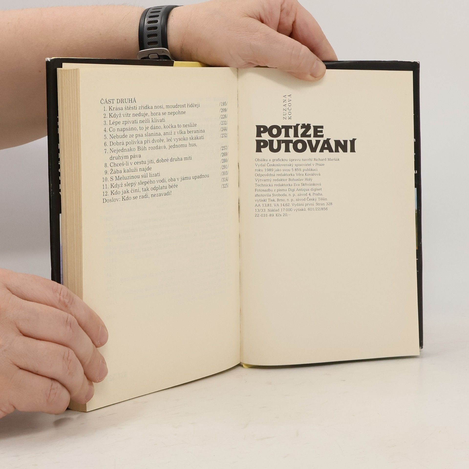 Zuzana Kočová Potíže putování