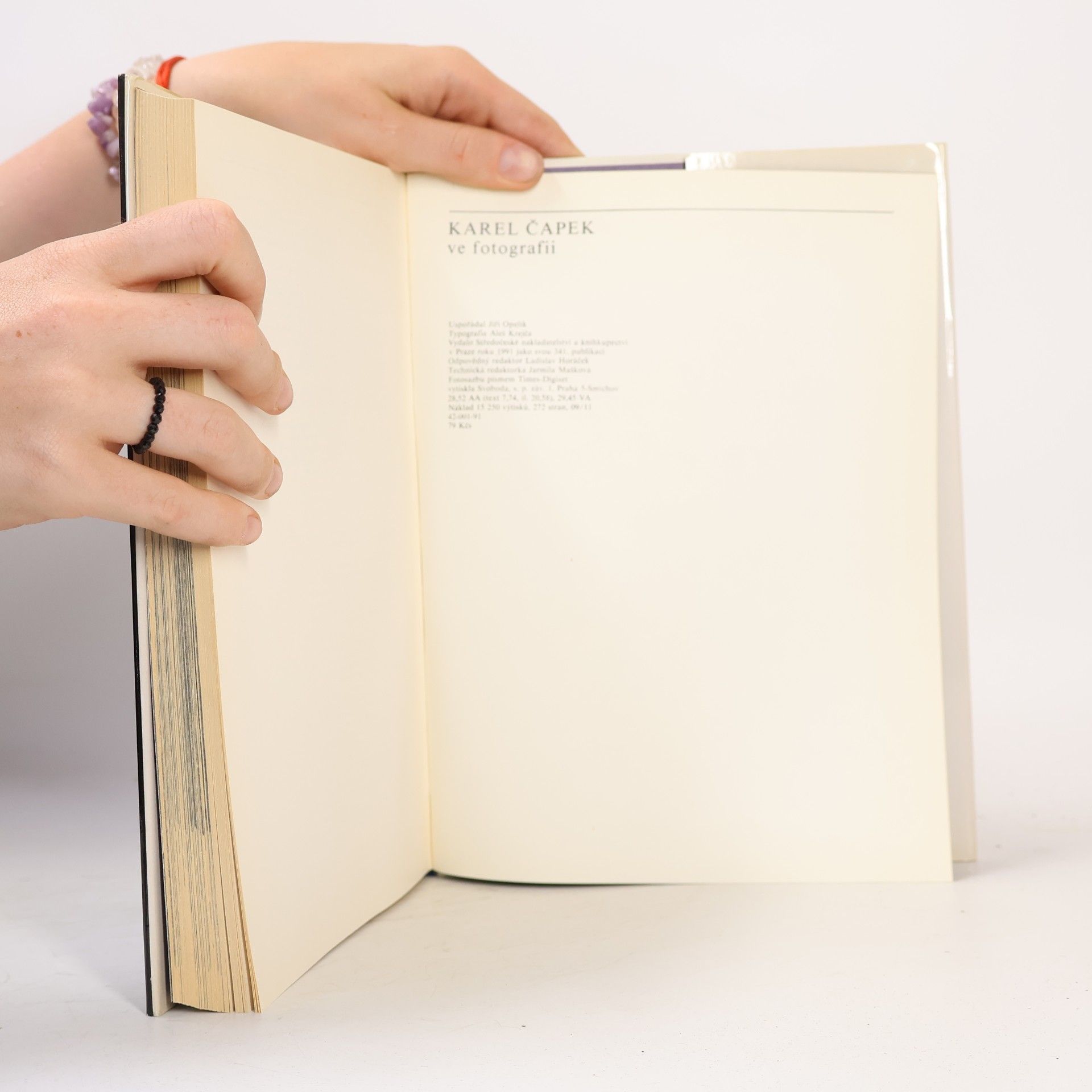 Jiří Opelík Karel Čapek ve fotografii