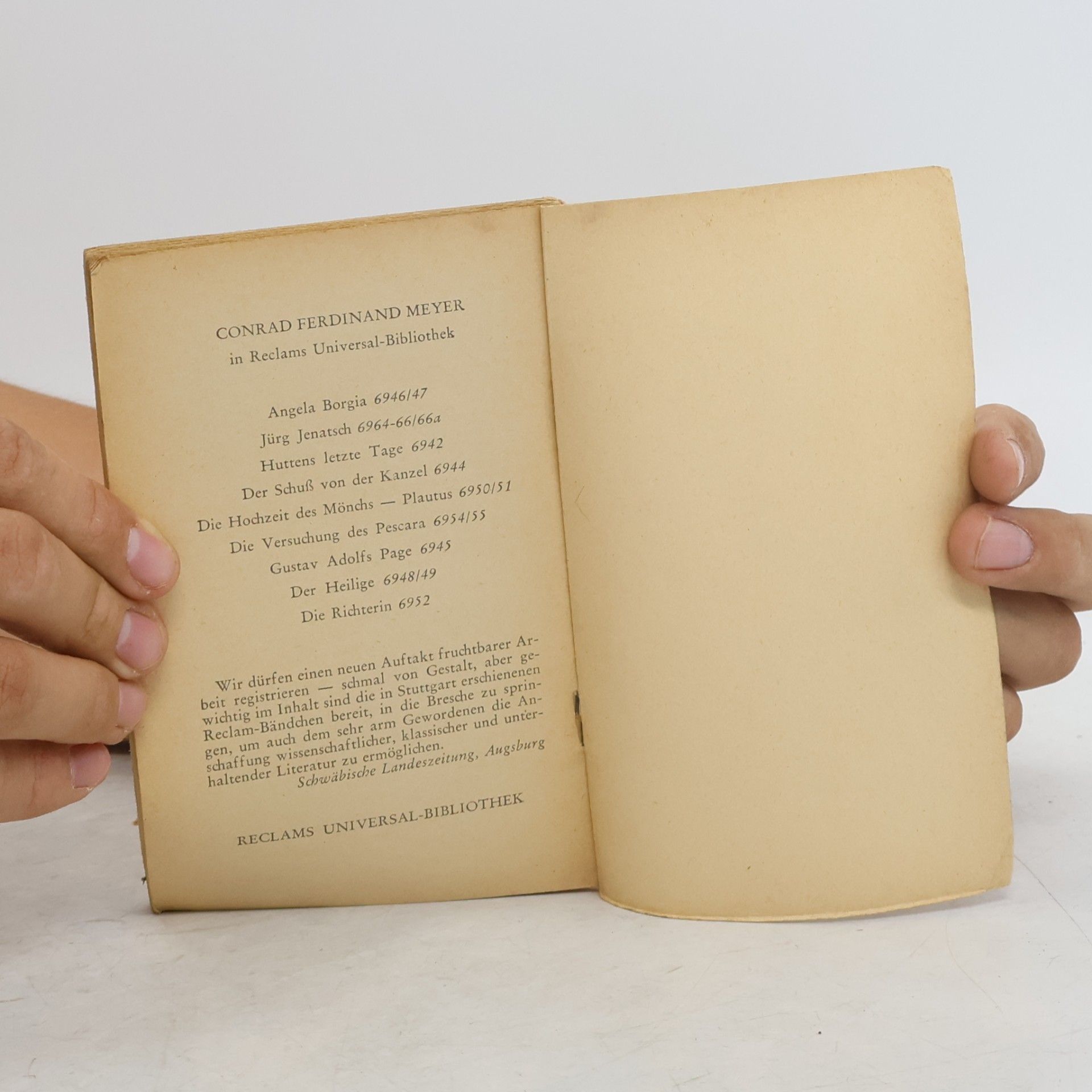 Conrad Ferdinand Meyer Das Amulett