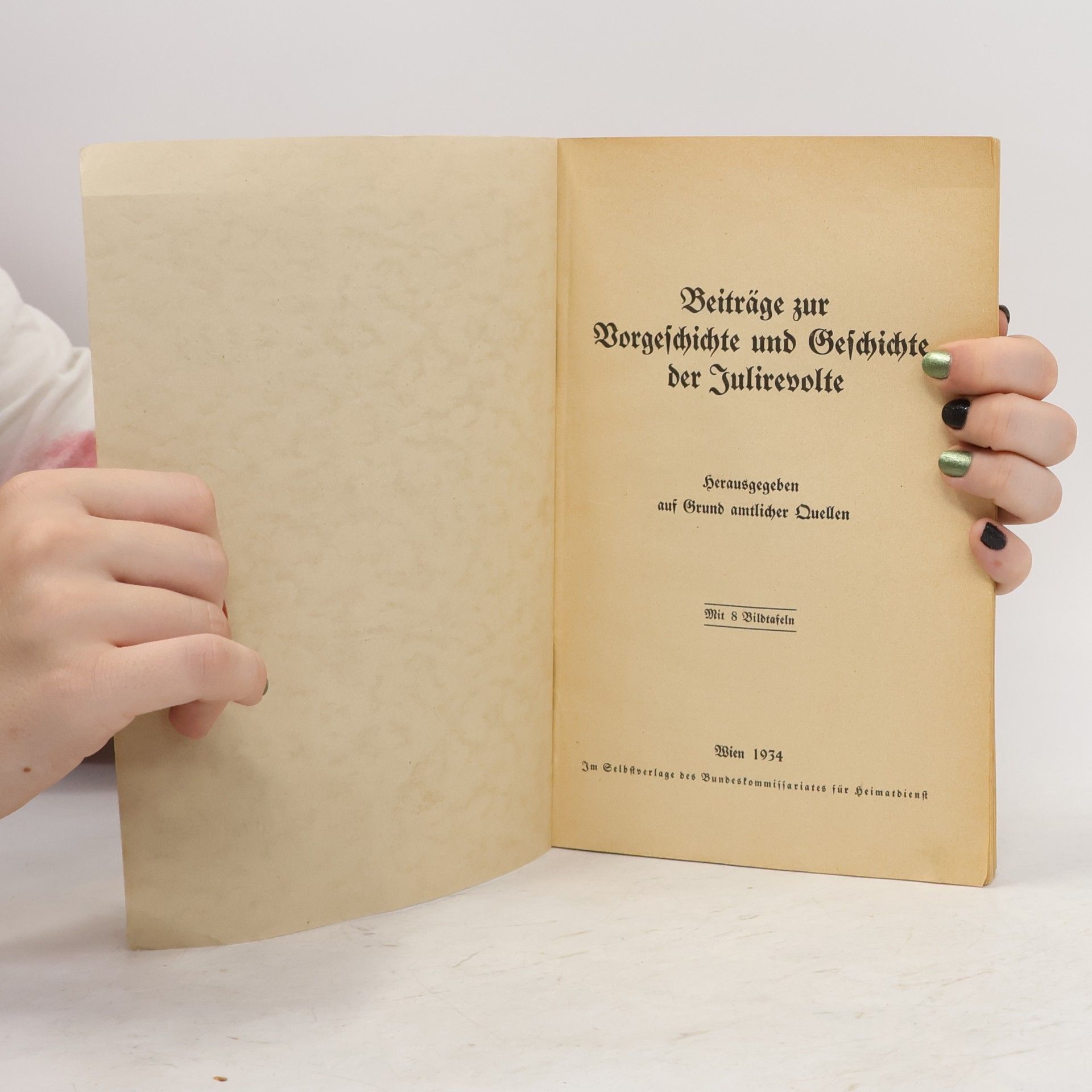 kolektiv Beiträge zur Vorgeschichte und Geschichte der Julirevolte