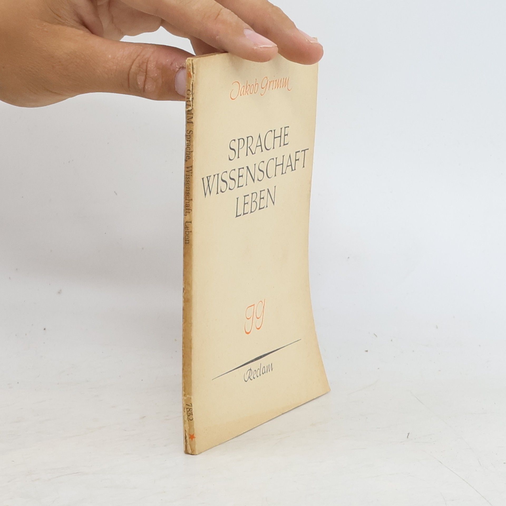 Jacob Grimm Sprache Wissenschaftleben