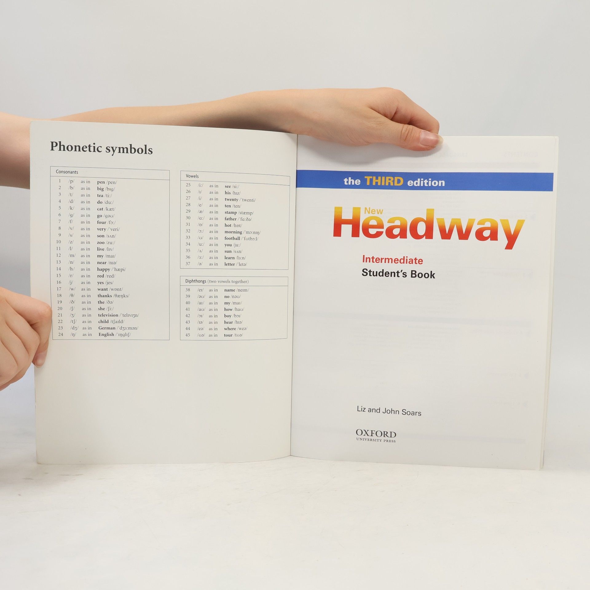 Liz Soars New Headway. Intermediate. Student's Book
