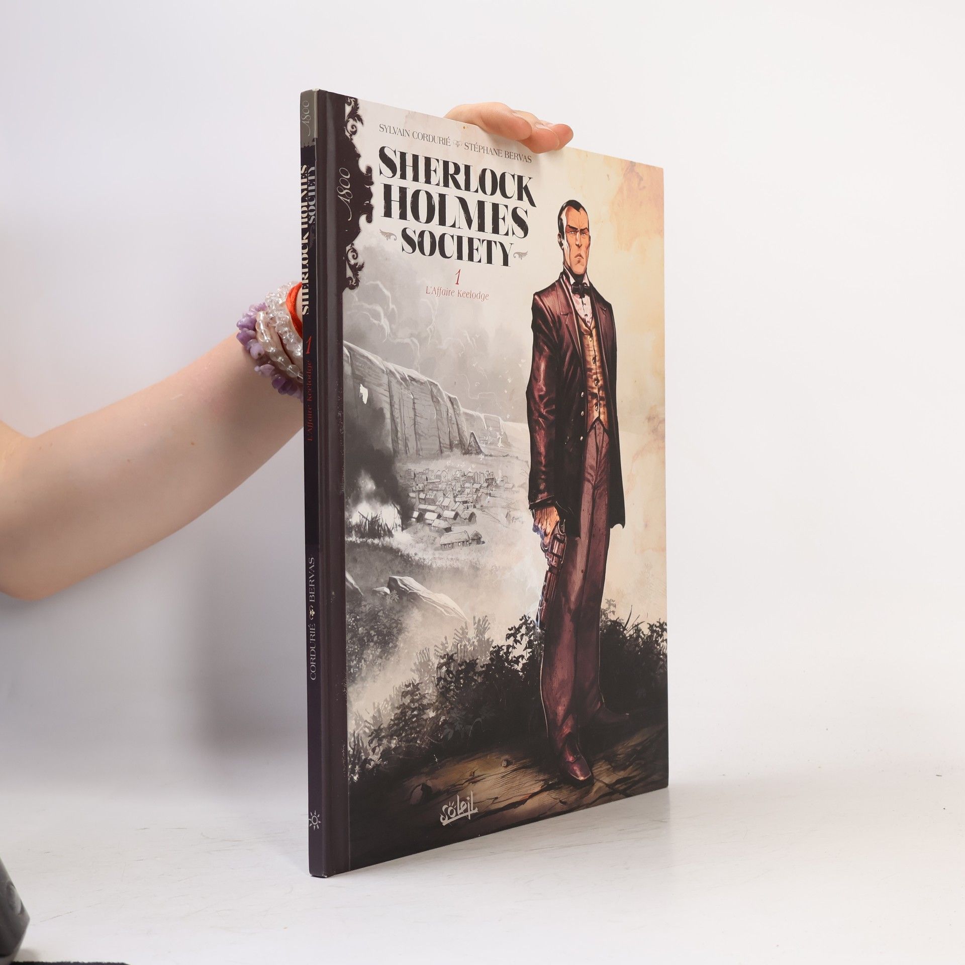 Sylvain Cordurié Sherlock Holmes Society 1.