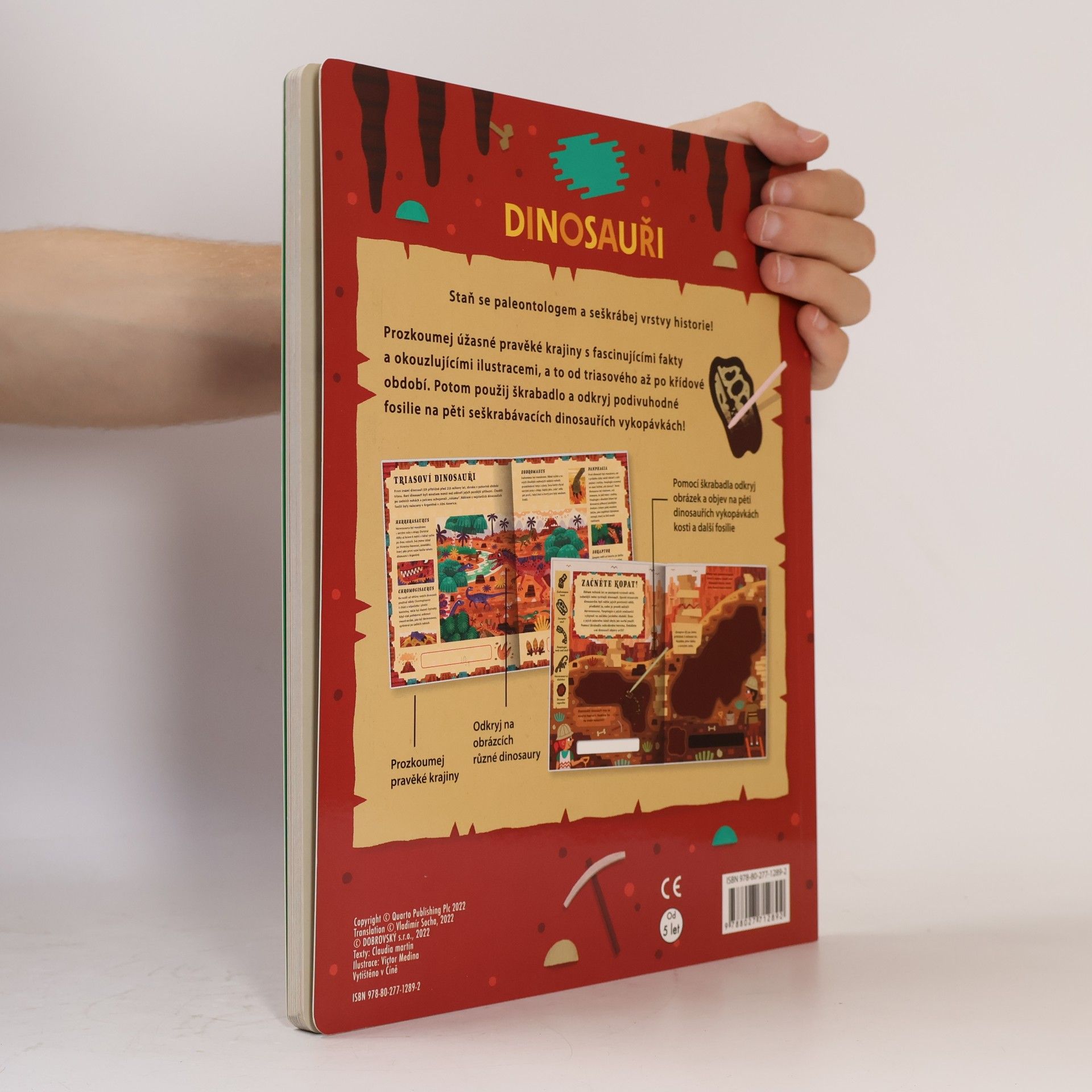 Claudia Martin-Hastreiter Vykopávej a objevuj: Dinosauři