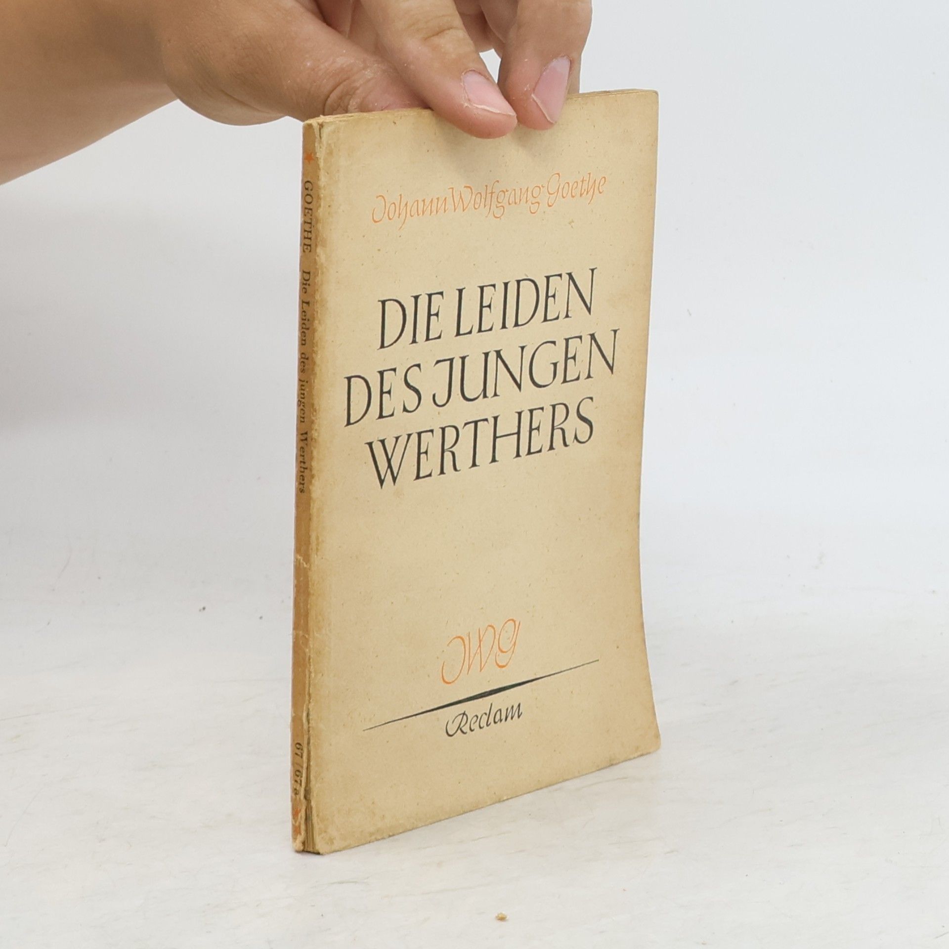Johann Wolfgang von Goethe Die Leiden des Jungen Werthers