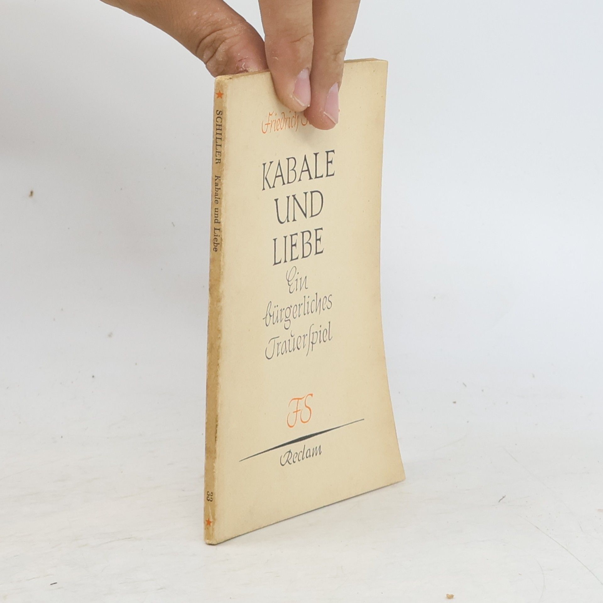 Friedrich Schiller Kabale und Liebe