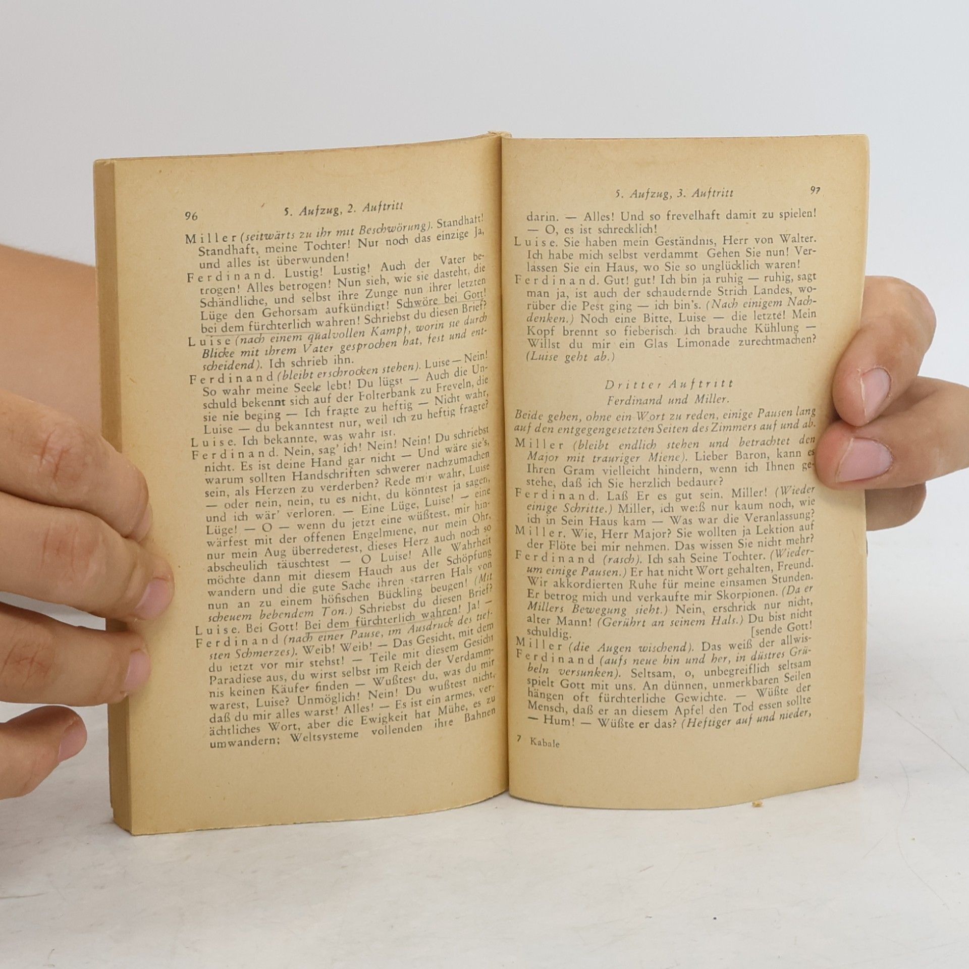 Friedrich Schiller Kabale und Liebe