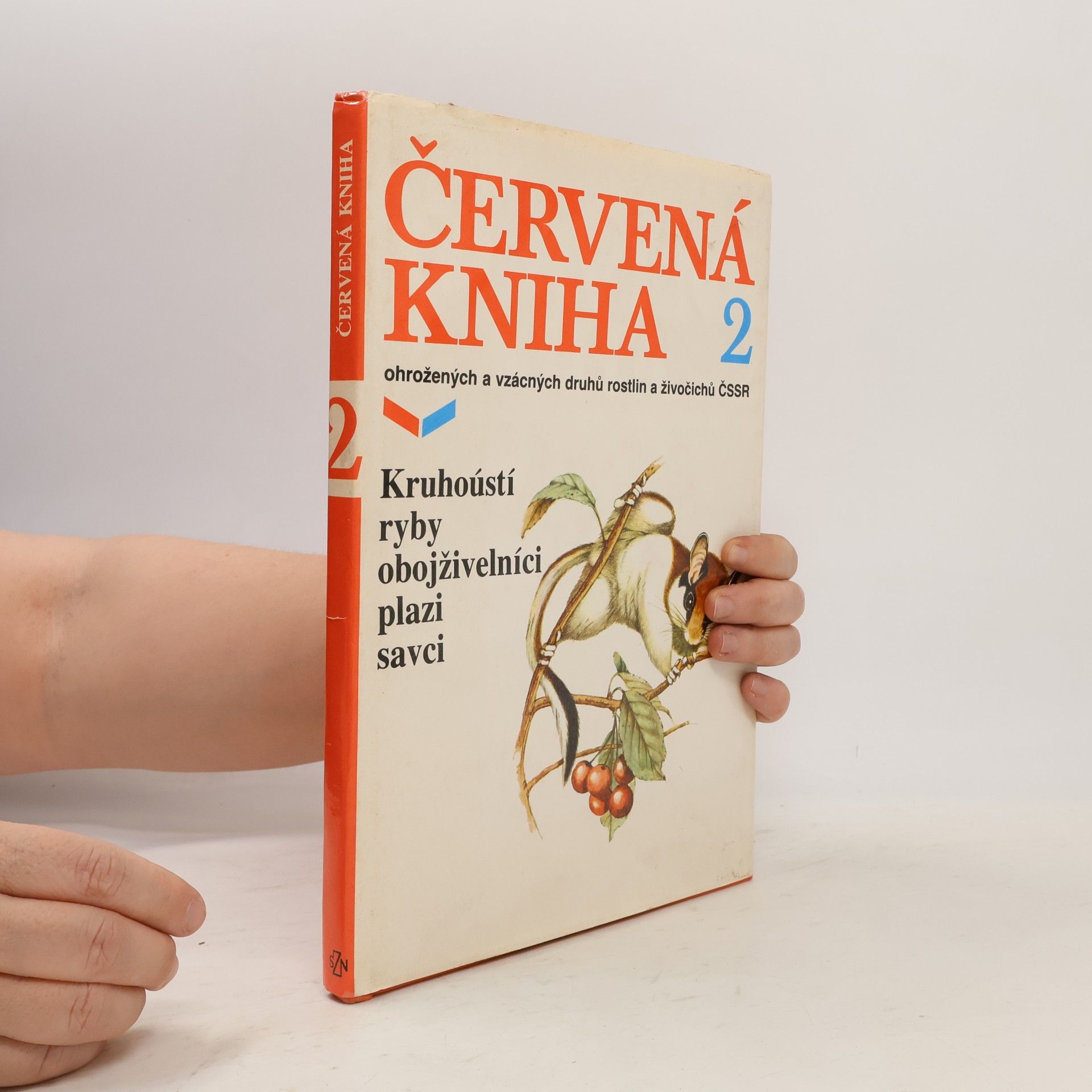 Vlastimil Baruš Červená kniha ohrožených a vzácných druhů rostlin a živočichů ČSSR 2