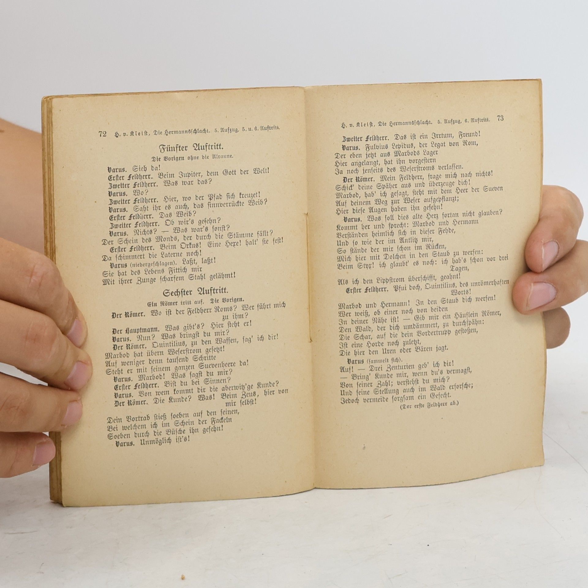 Heinrich von Kleist Die Hermannsschlacht