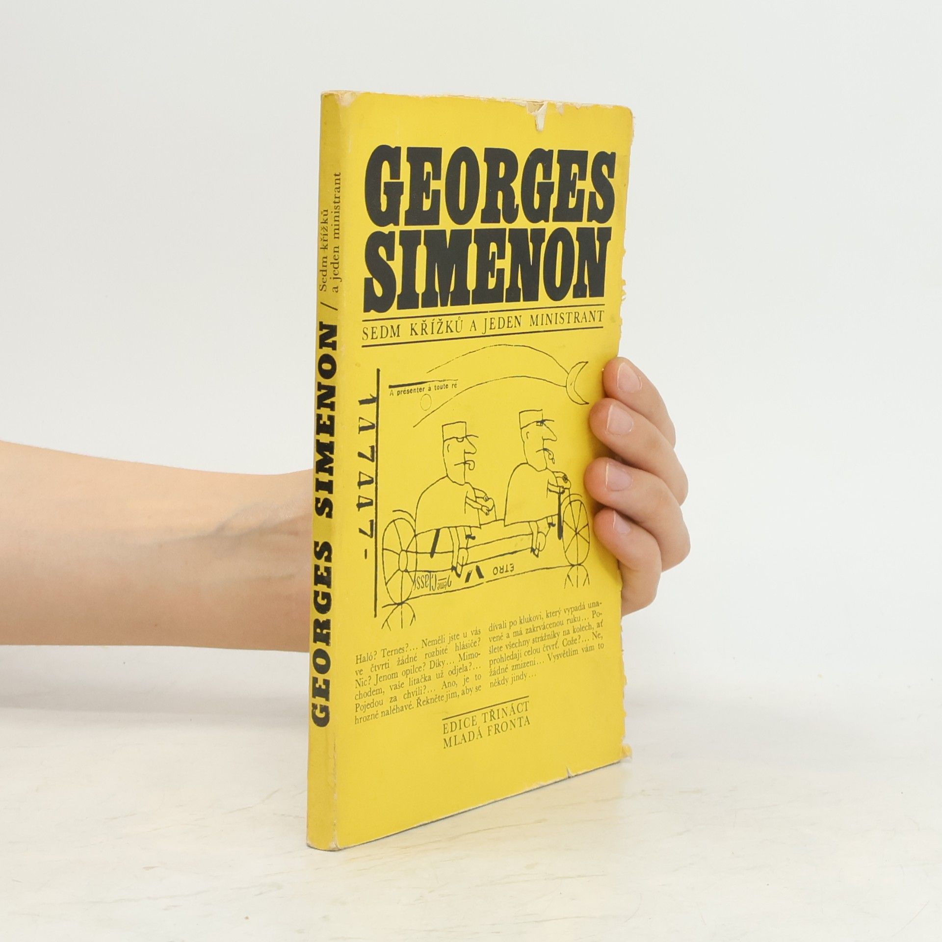 Georges Simenon Sedm křížků a jeden ministrant