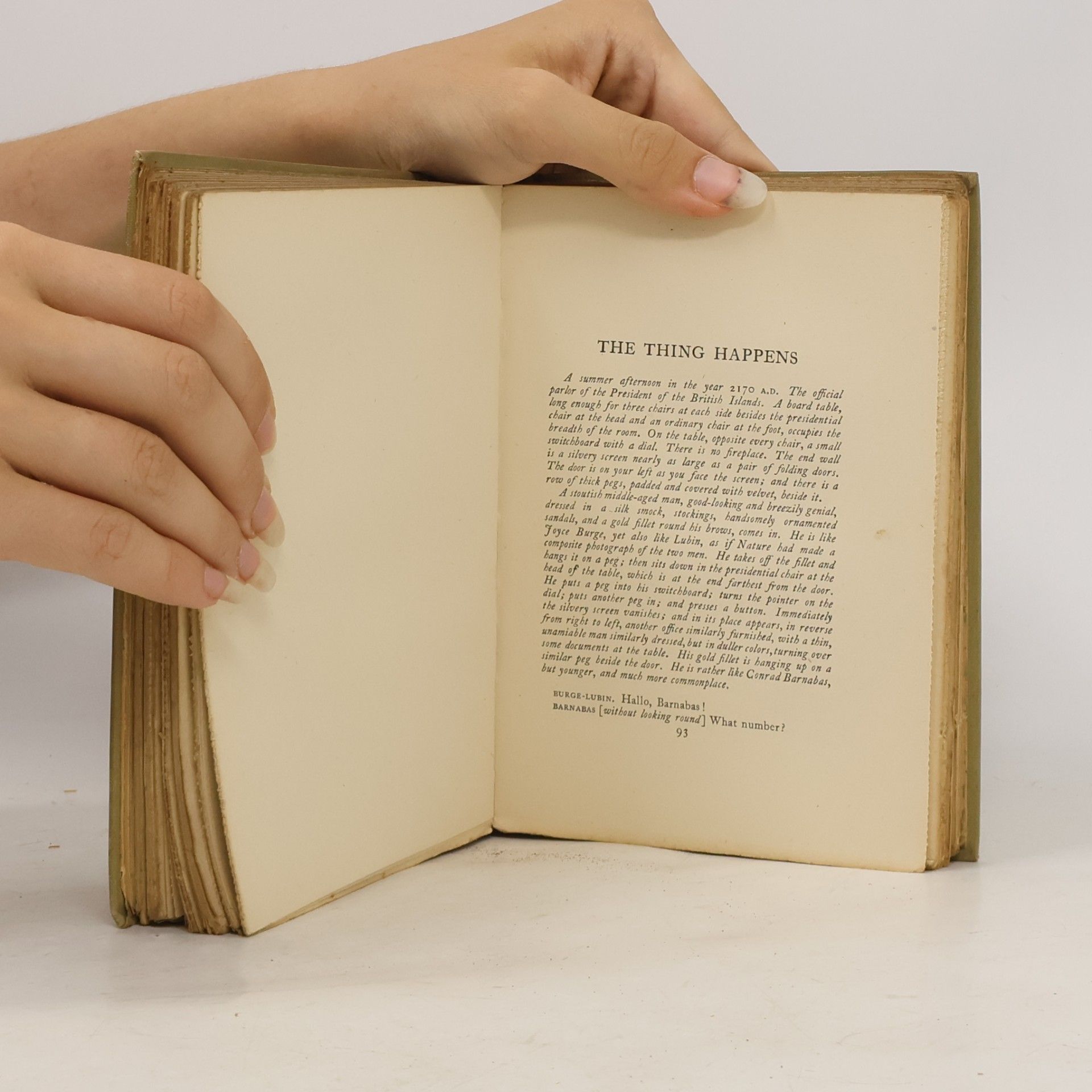 George Bernard Shaw Back to Methuselah