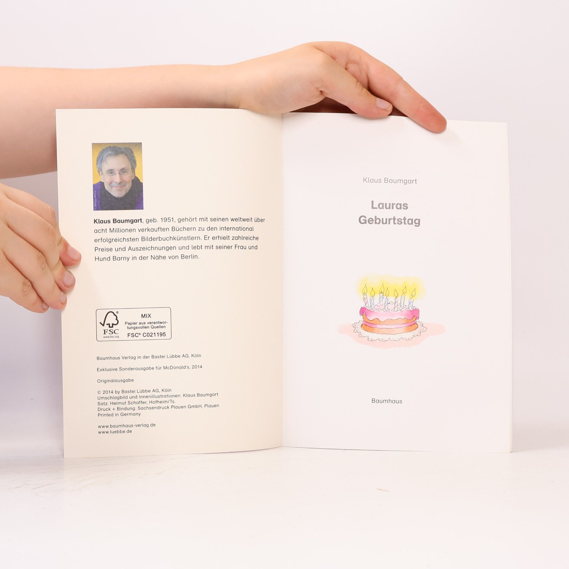 Klaus Baumgart Lauras Geburstag