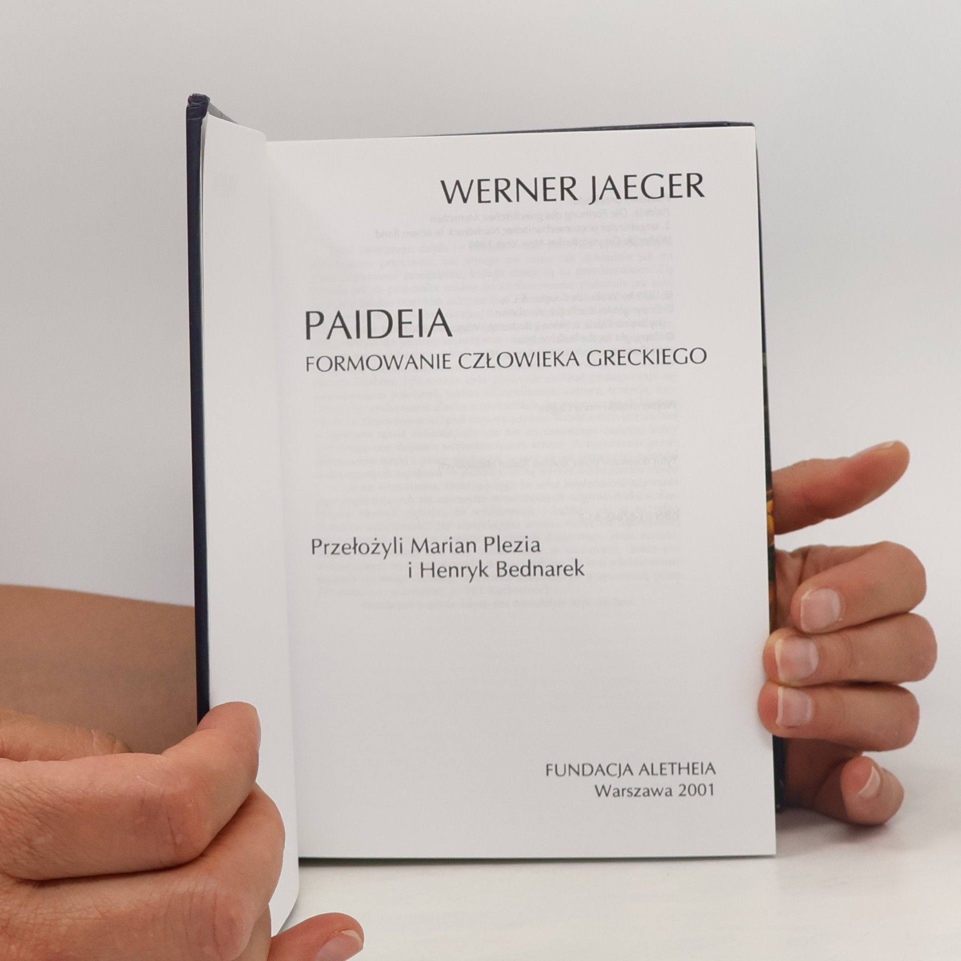Werner Wilhelm Jaeger Paideia