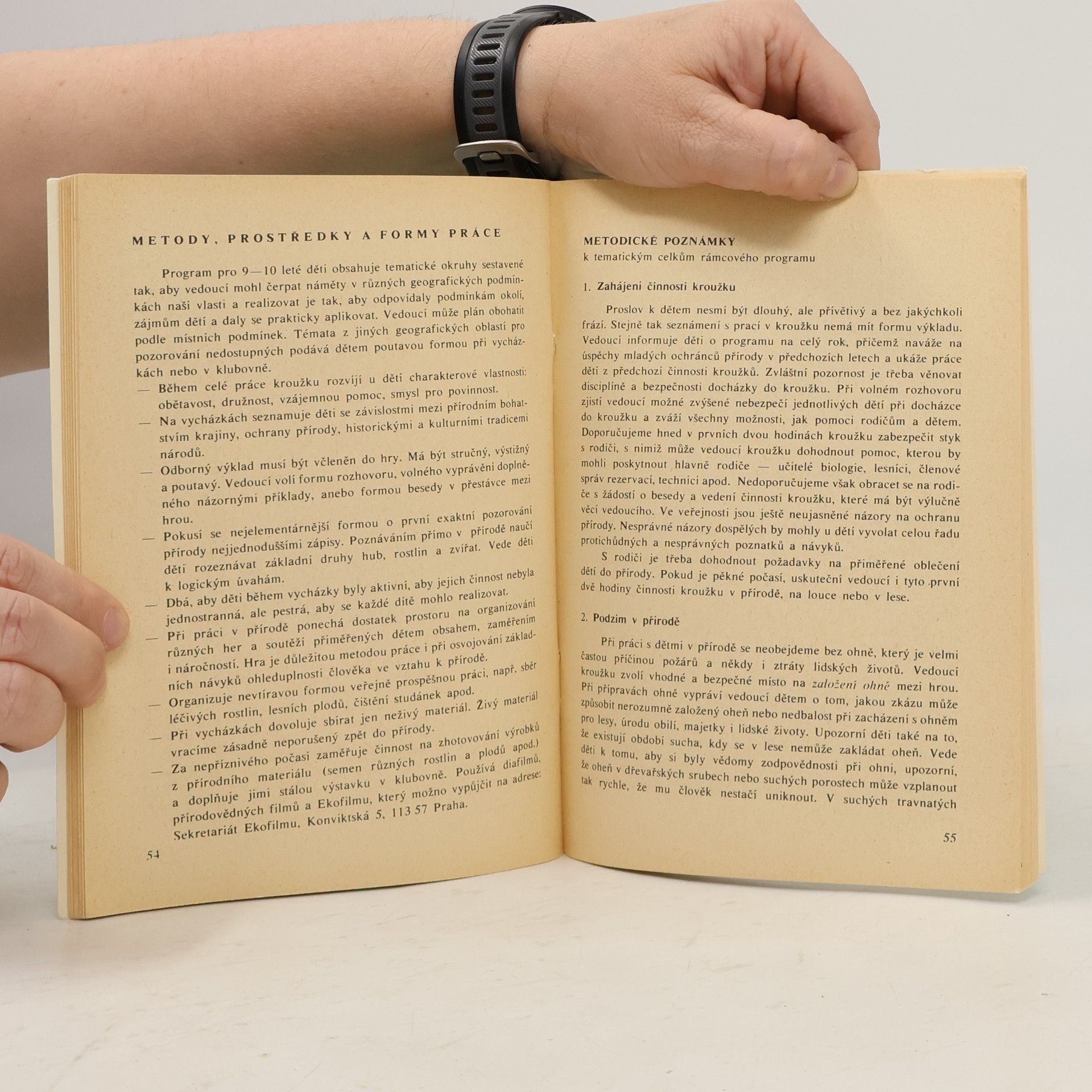 Various authors Zájmové kroužky mladých ochránců přírody