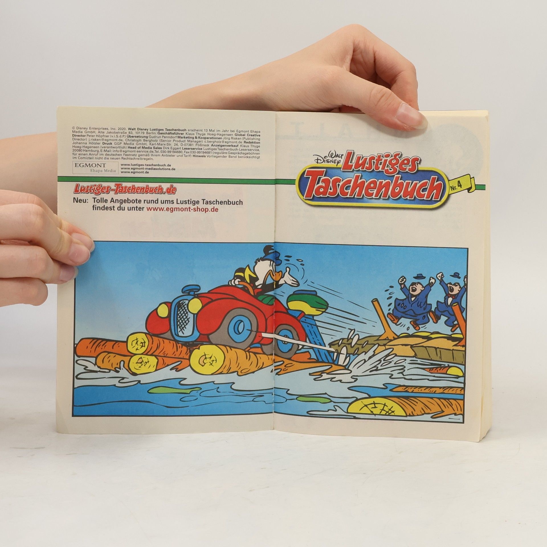Walt Disney Lustiges Taschenbuch 4. In geheimer Mission
