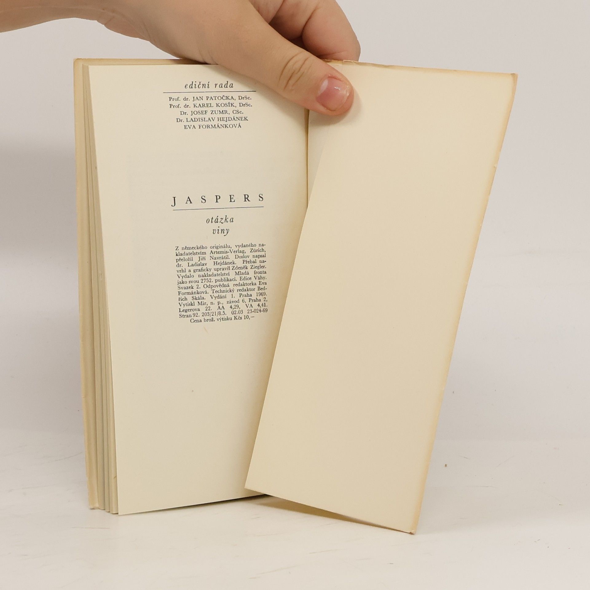 Karl Jaspers Otázka viny